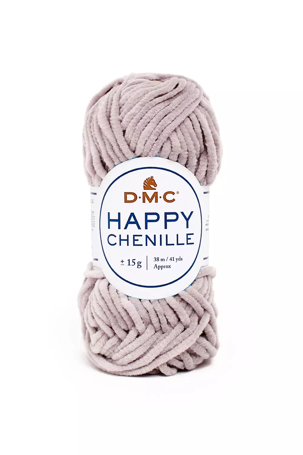 Fil chenille pour tricot et crochet • Happywool