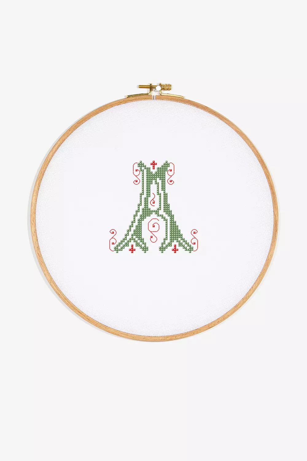 Simple vintage letters cross stitch alphabet hand embroidery – JPCrochet