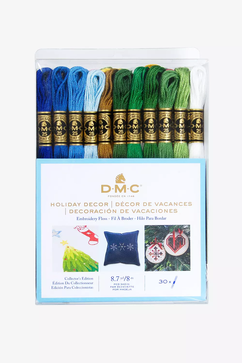 DMC Six Strand Embroidery Floss Holiday Pack - DMC