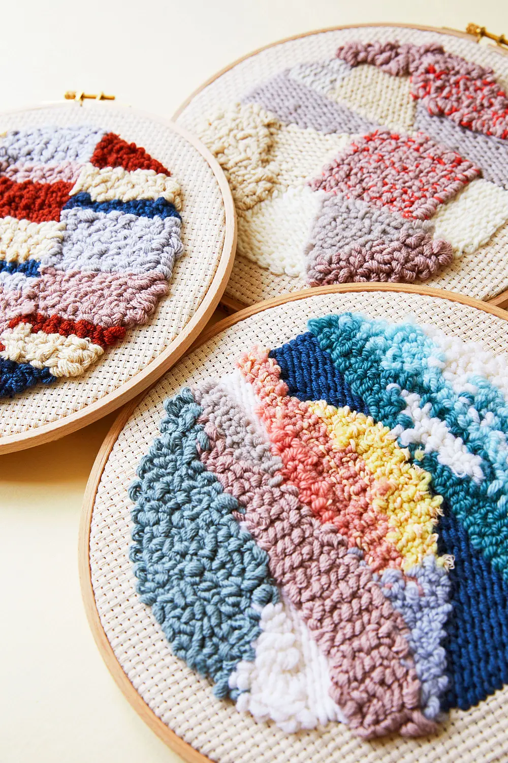 Toile Aïda 2,4 pts Punch Needle DMC