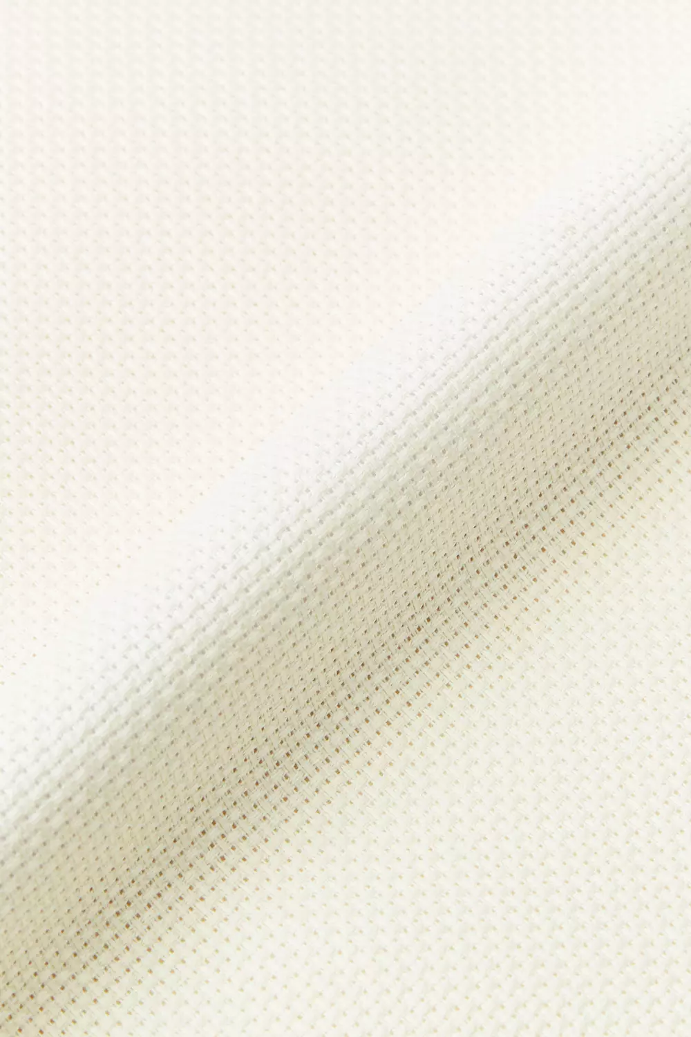 Ivory 14 Count Aida Cross Stitch Fabric, 1 Piece 16.5” X 14” With Trimmed  Edges