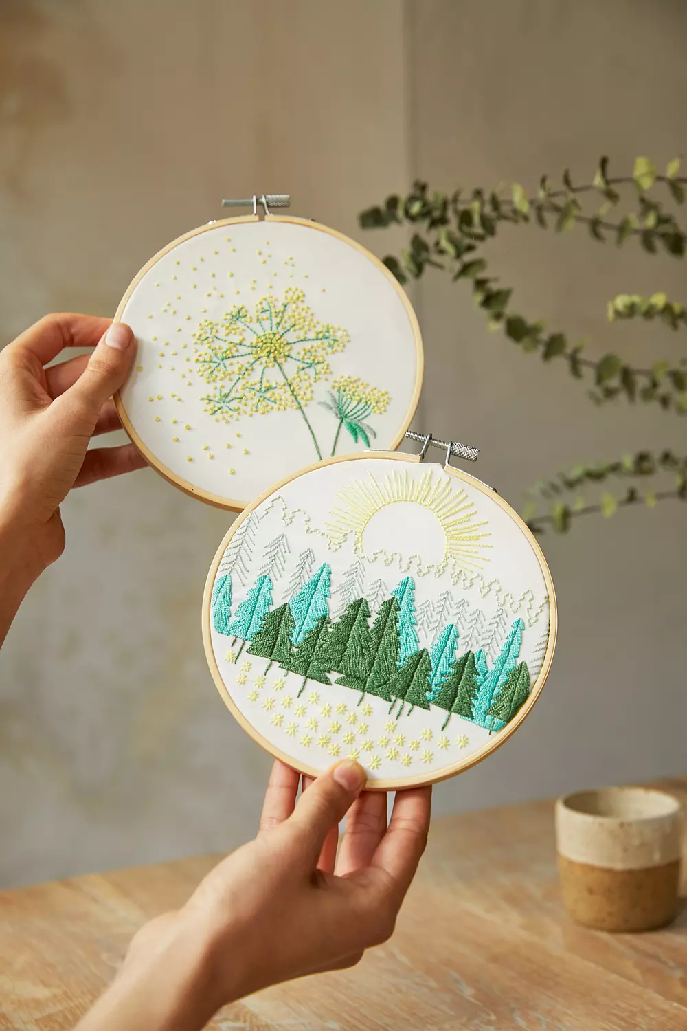 Woodland Embroidery Pattern Transfers 