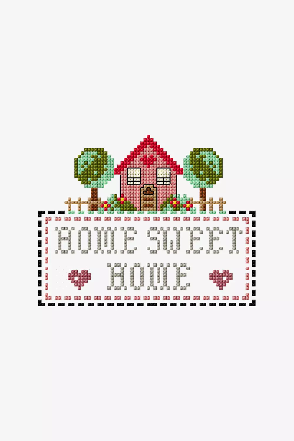 Home Sweet Home - Cross Stitch Kit - DMC