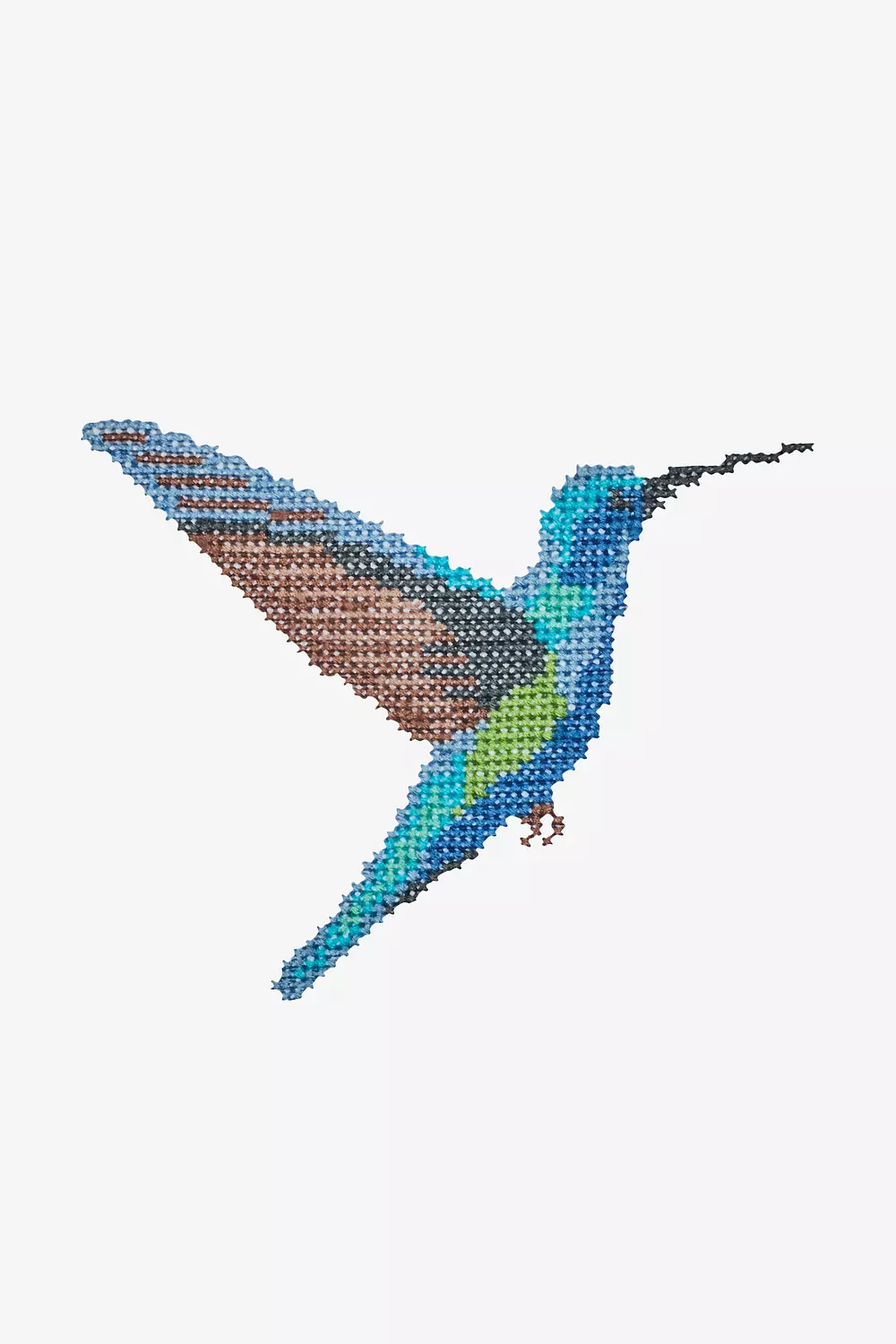 DMC BK1912 Hummingbird Small Cross Stitch Kit With Wooden