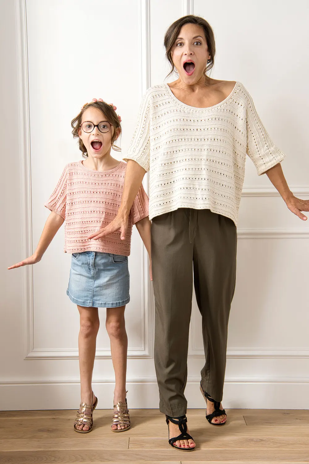 Ensemble Lularoe Americana Maman Et Moi - Haut Randy Taille S + Legging Enfant - Neuf Avec étiquettes