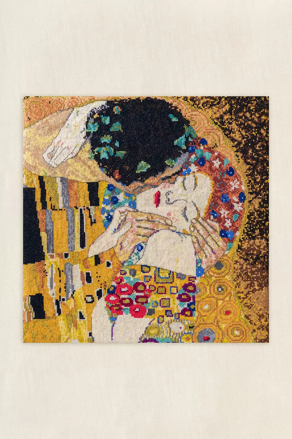クリムト クロスステッチキット Klimt THE KISS - DMC