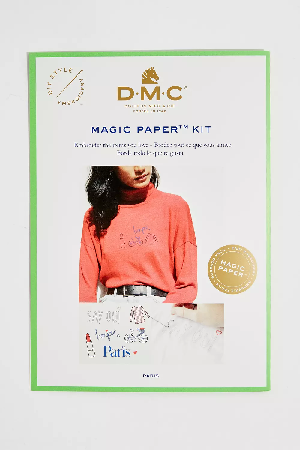 DMC Magic Paper Embroidery