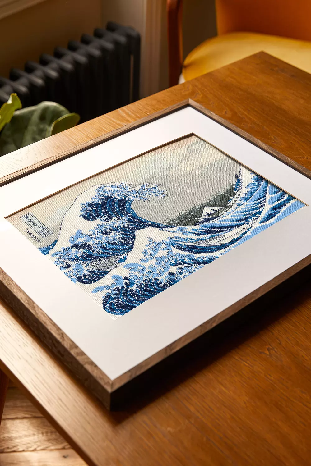 The Great Wave by Katsushika Hokusai, The British Museum Advanced Cross  Stitch Kit - DMC