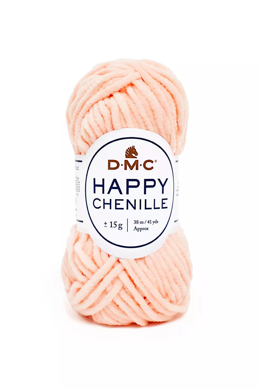 DMC Happy Chenille Fluffy, Soft Crochet Yarn for Amigurumi, 15g 38m/41yd 