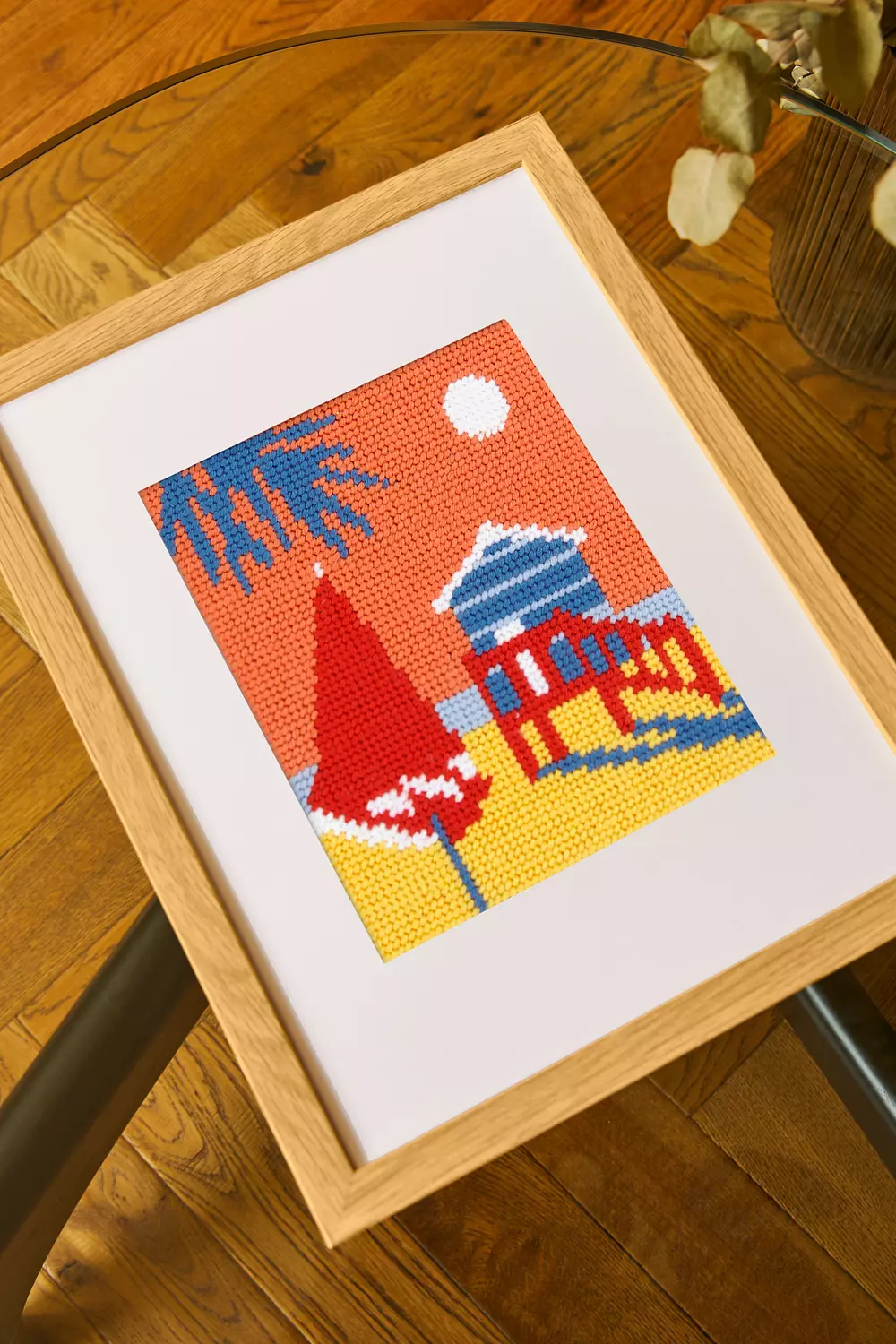 Beach House by Nathalie Weinzaepflen Easy Tapestry Kit - DMC