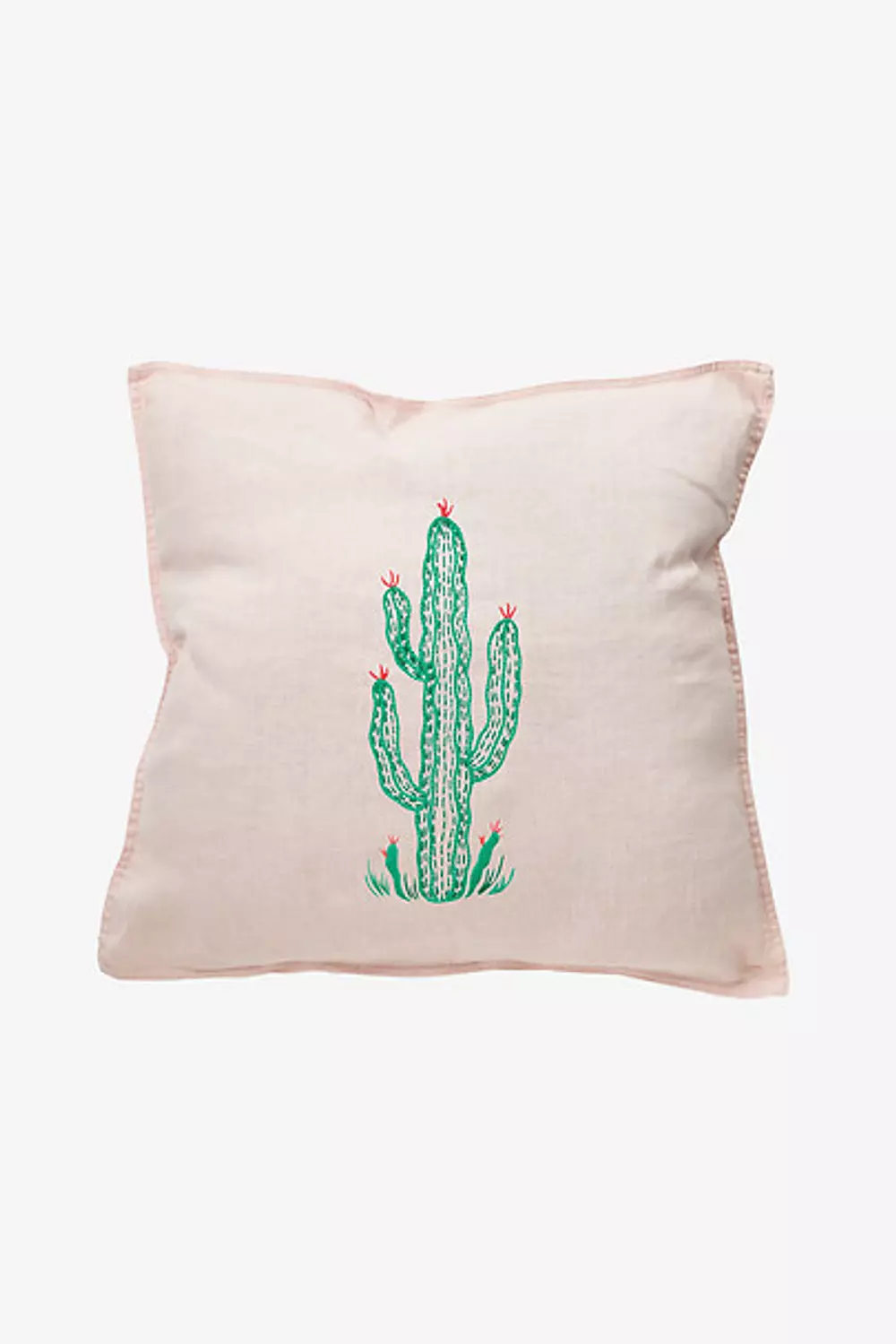 Argentine Giant Cactus Throw Pillow