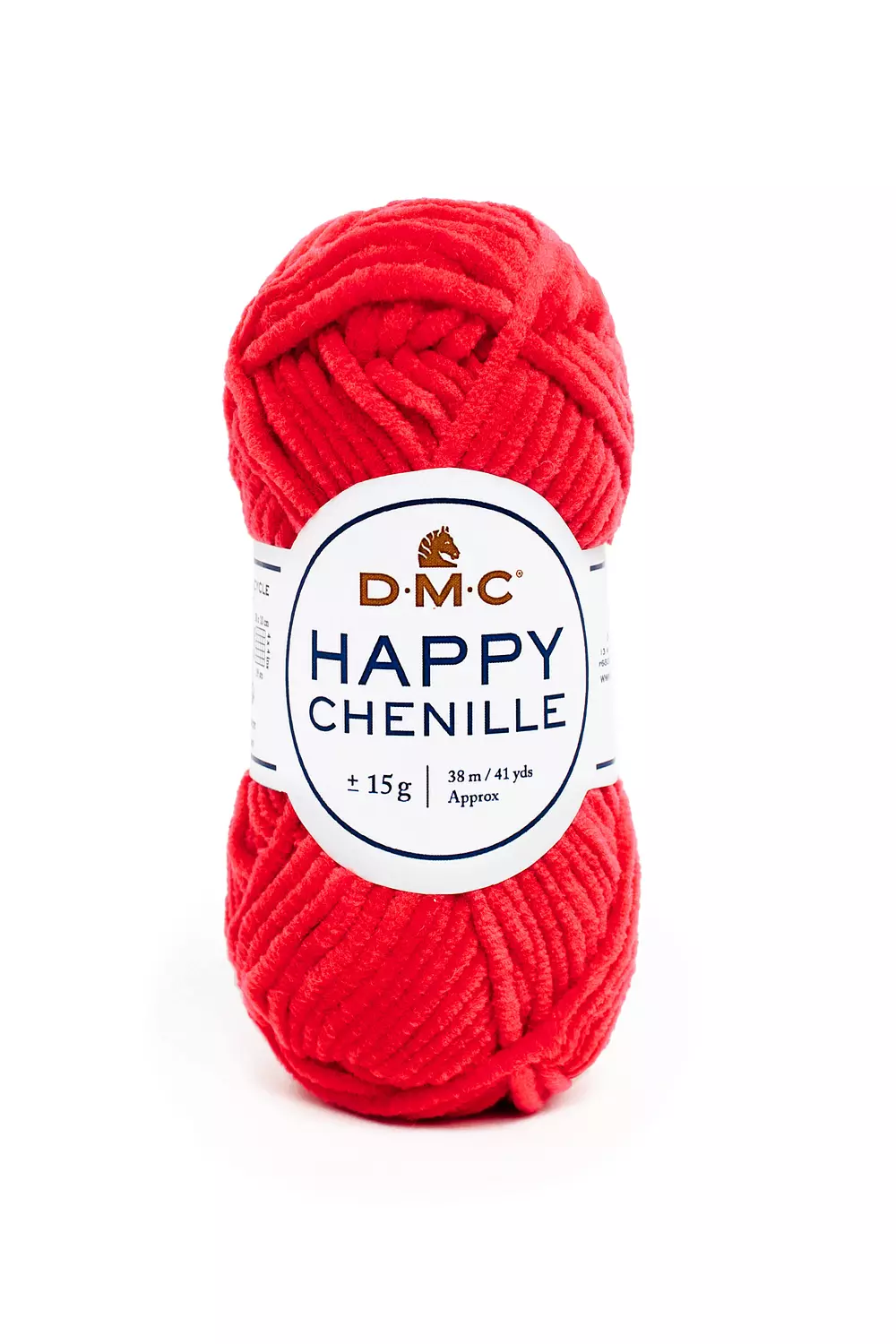 Buy DMC Happy Chenille Fluffy, Soft Crochet Yarn for Amigurumi, 15g  38m/41yd Online in India 
