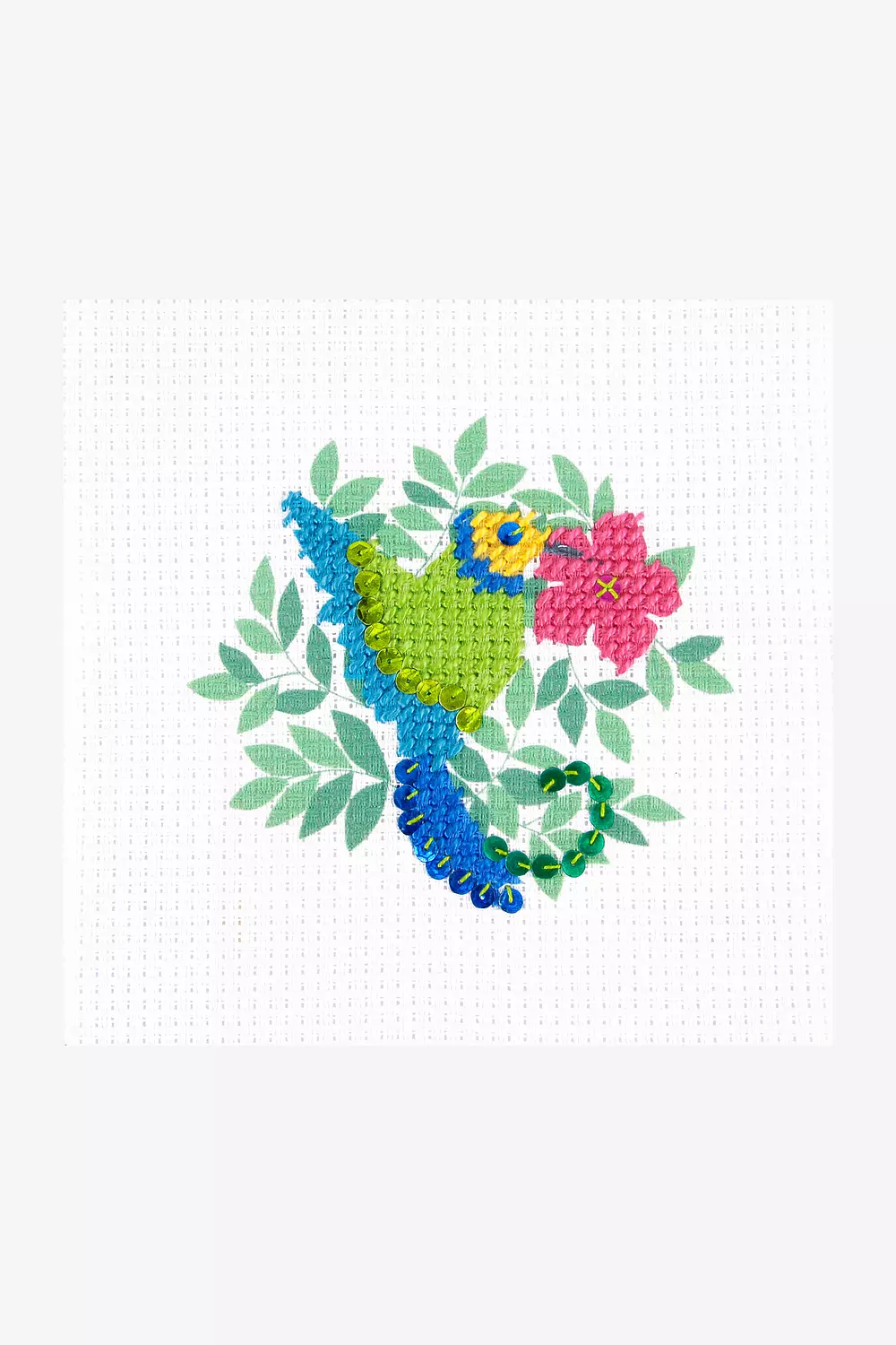 Kit de bordado “colibrí” – Diseños Para Bordar