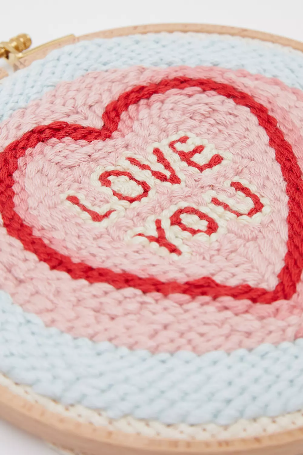 DIGITAL DOWNLOAD: Your Heart in My Heart Punch Needle Pattern