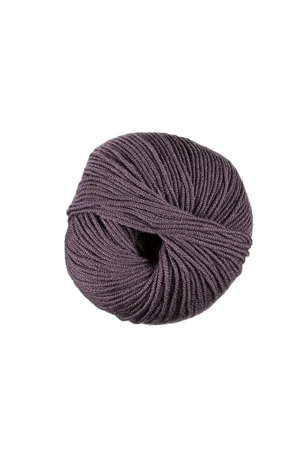 Lot De 10 Pelotes Laine Mérinos - Gris Anthracite - Aiguille 3/3.5 - Fabriqué En France