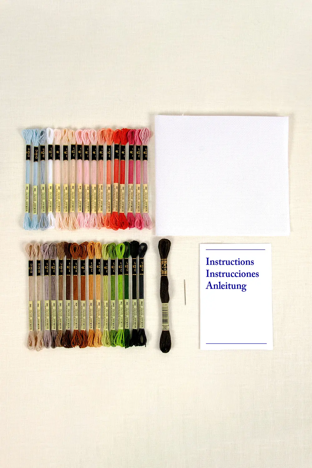 Kit Point De Croix DMC Montmartre Par Anna Matvieieva - Niveau Avancé