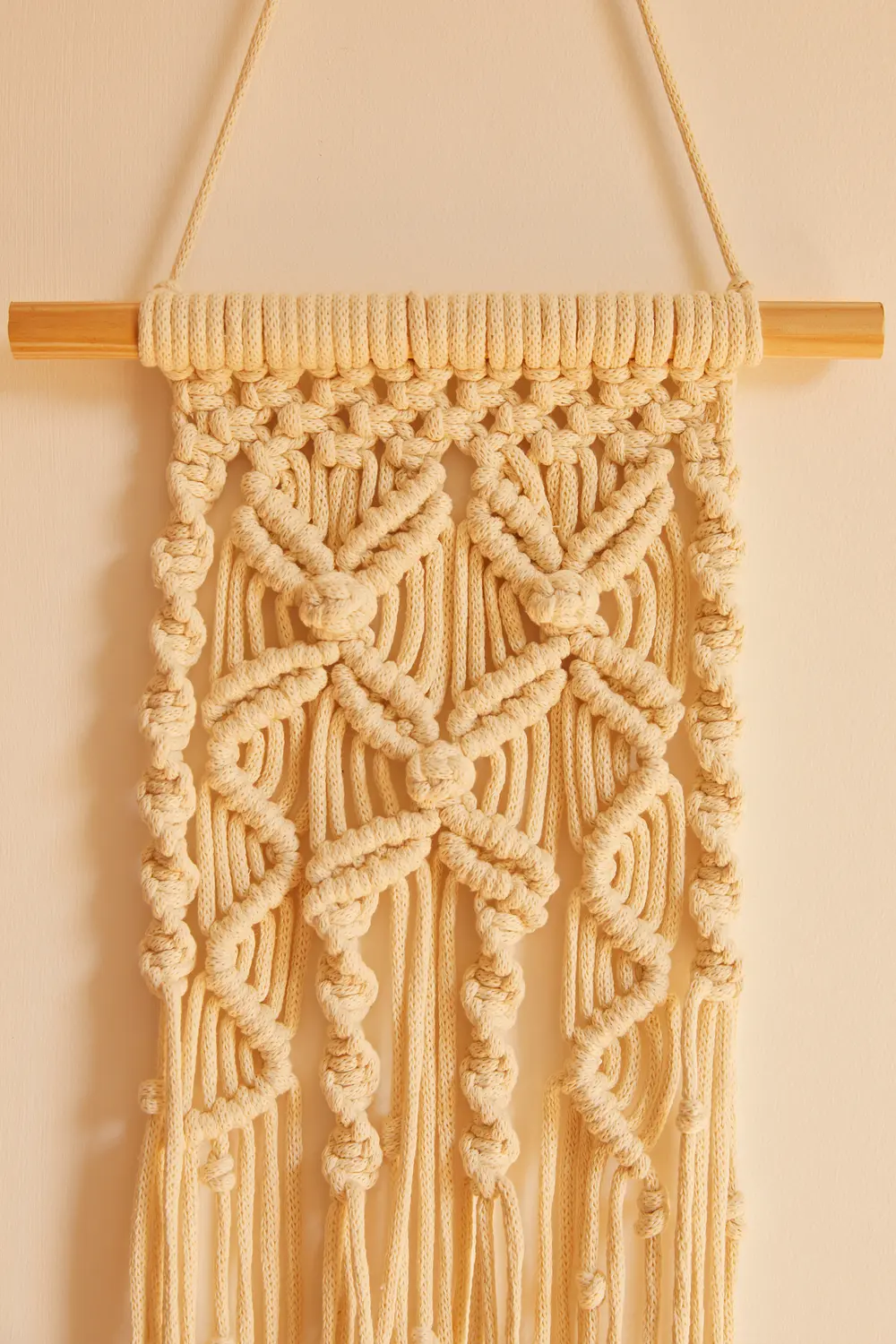 FREEBLOSS Kit Macramé Hibou Décoration Murale Suspendue