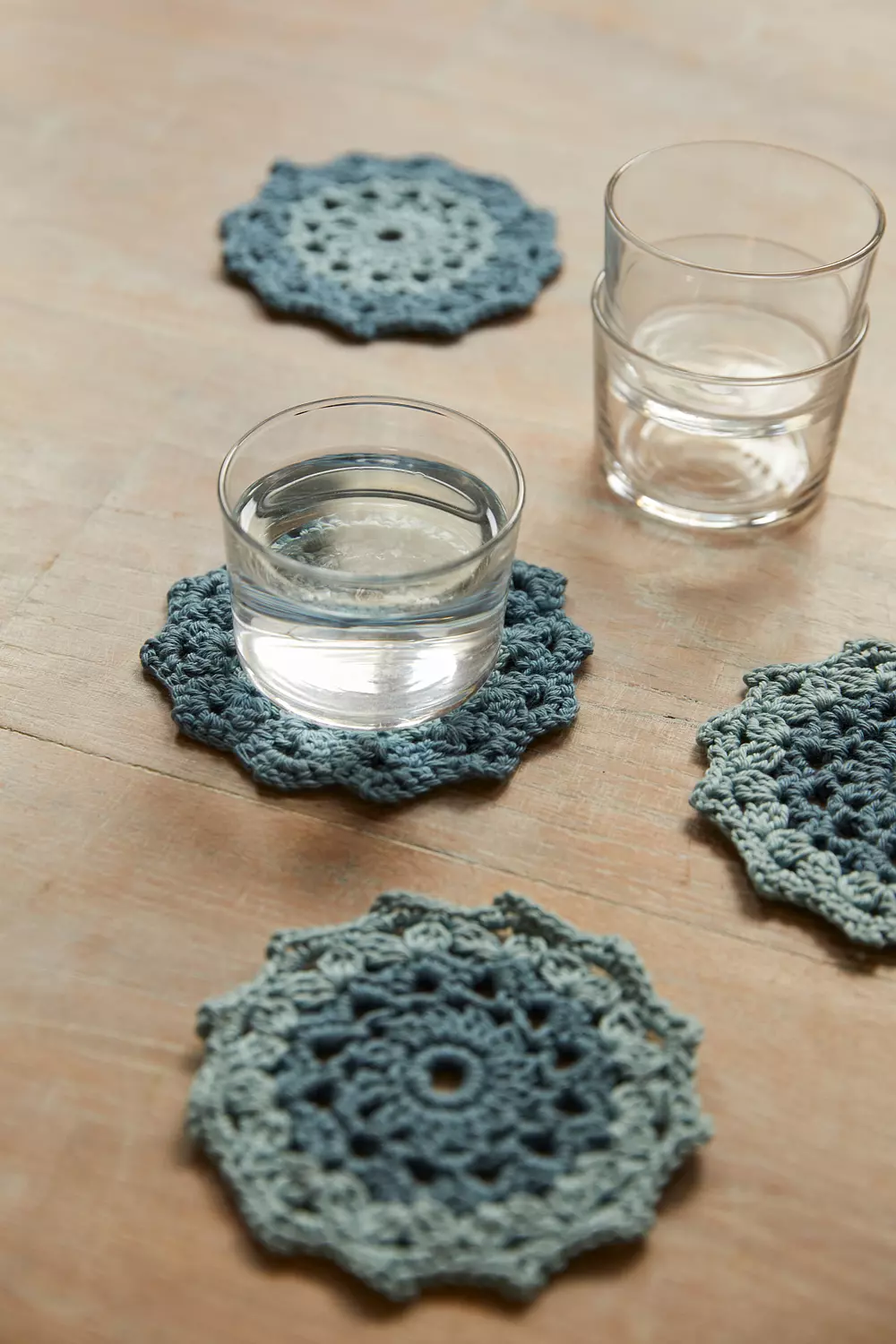 The Mandala Coasters Crochet Kit - DMC