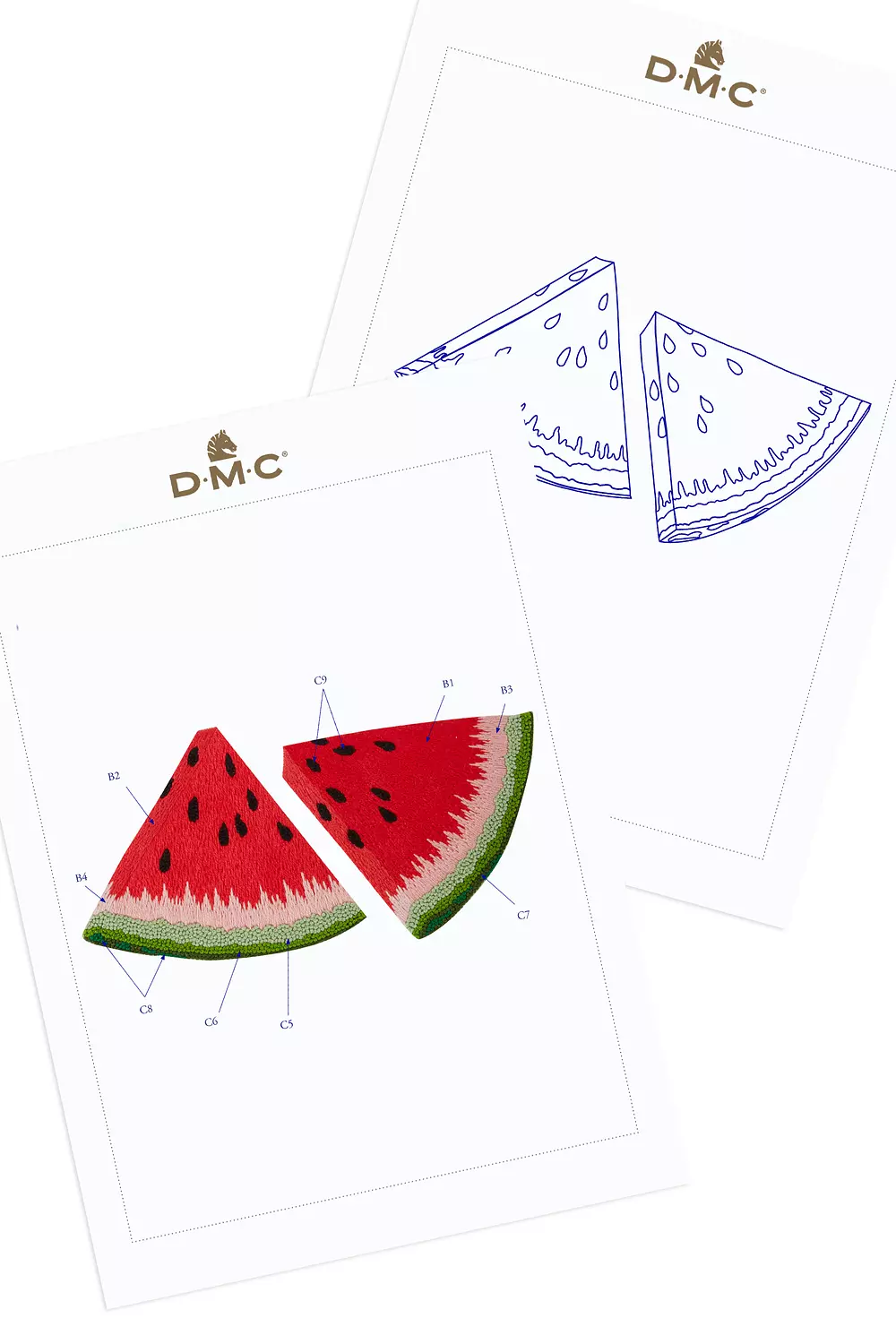 Jodie Ruffle, Watermelon - DMC