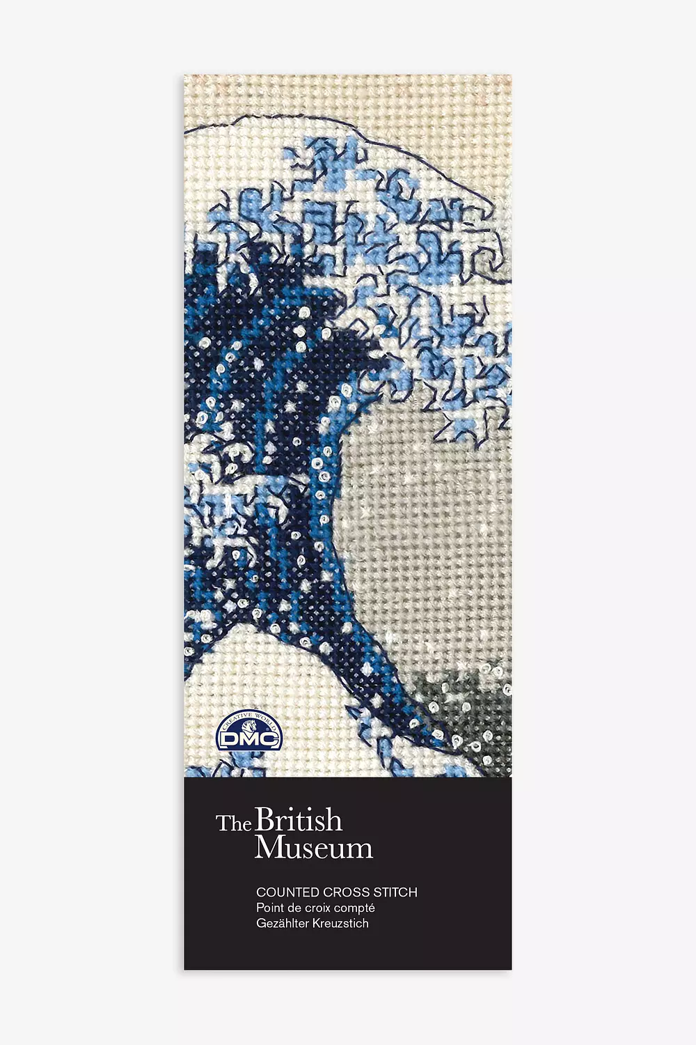 The Great Wave off Kanagawa Bookmark Counted Cross Stitch Kit – The Art of  Cross Stitch