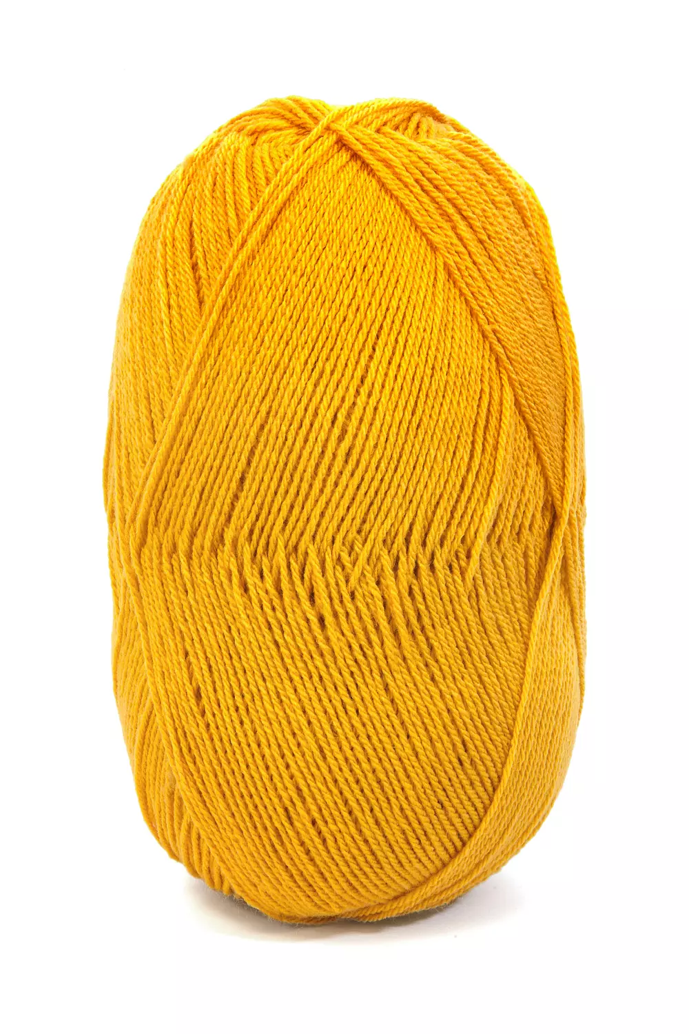 Ovillo lana amarillo. - Confecciones Ibañez