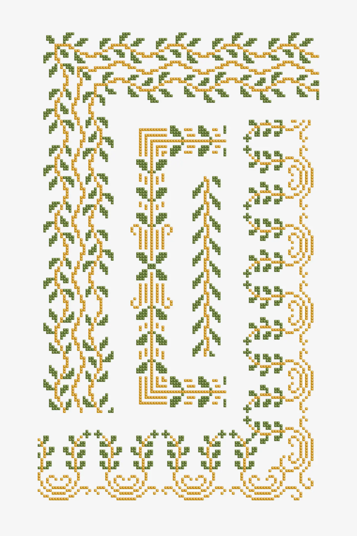 Vintage Vines, image size:1440x2160