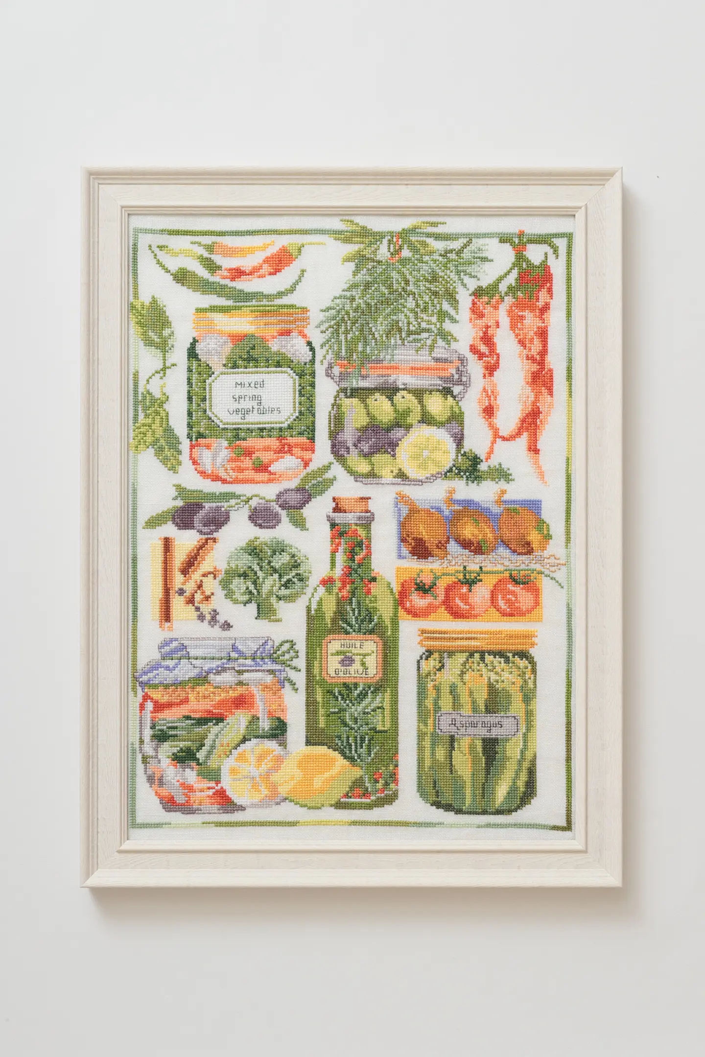 リバイバルキット - ティンドベジタブル - クロスステッチ（上級）