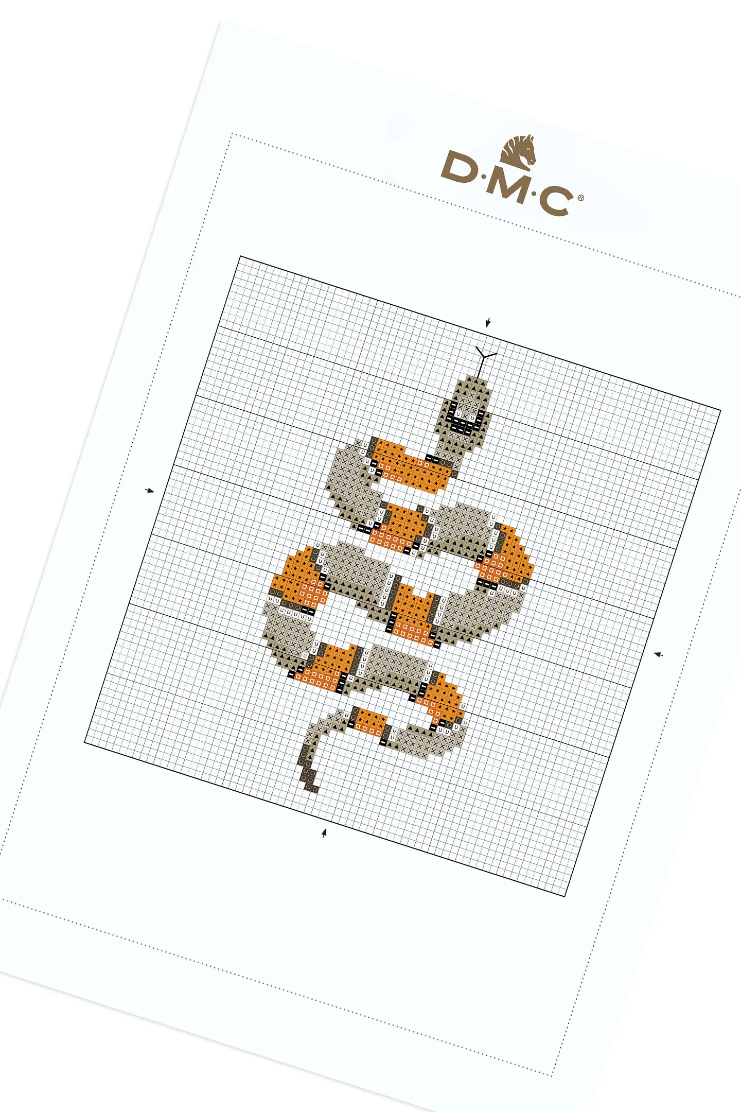 Snake cross-stitch Pattern