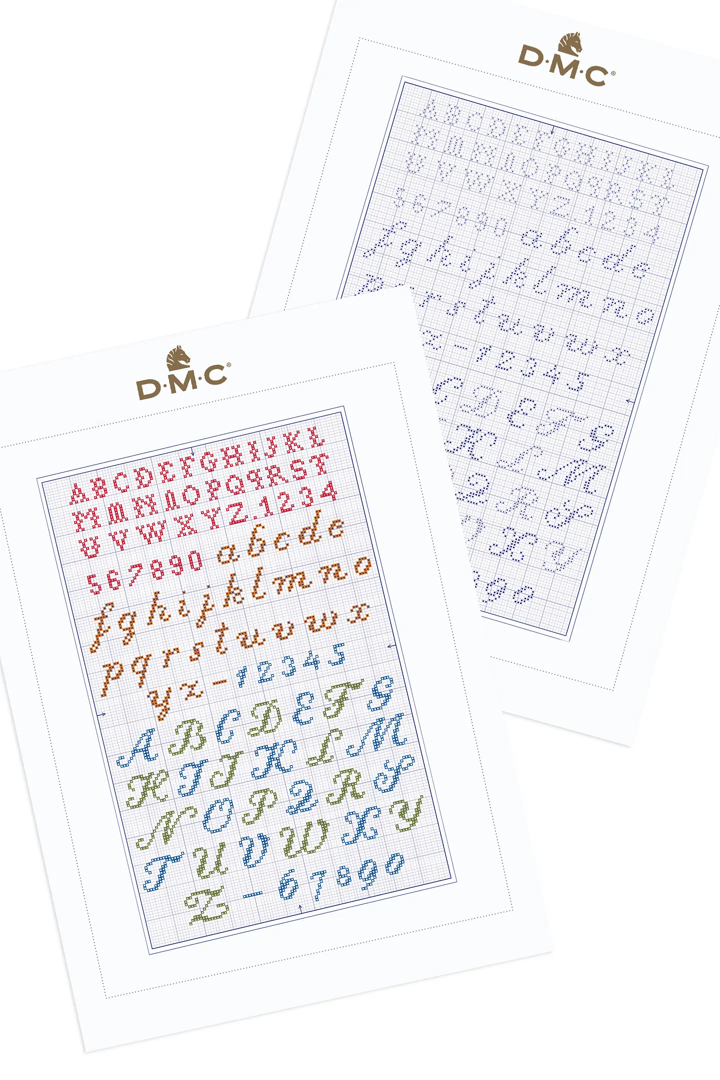 Grilles point de croix mini motifs designs 2 dmc