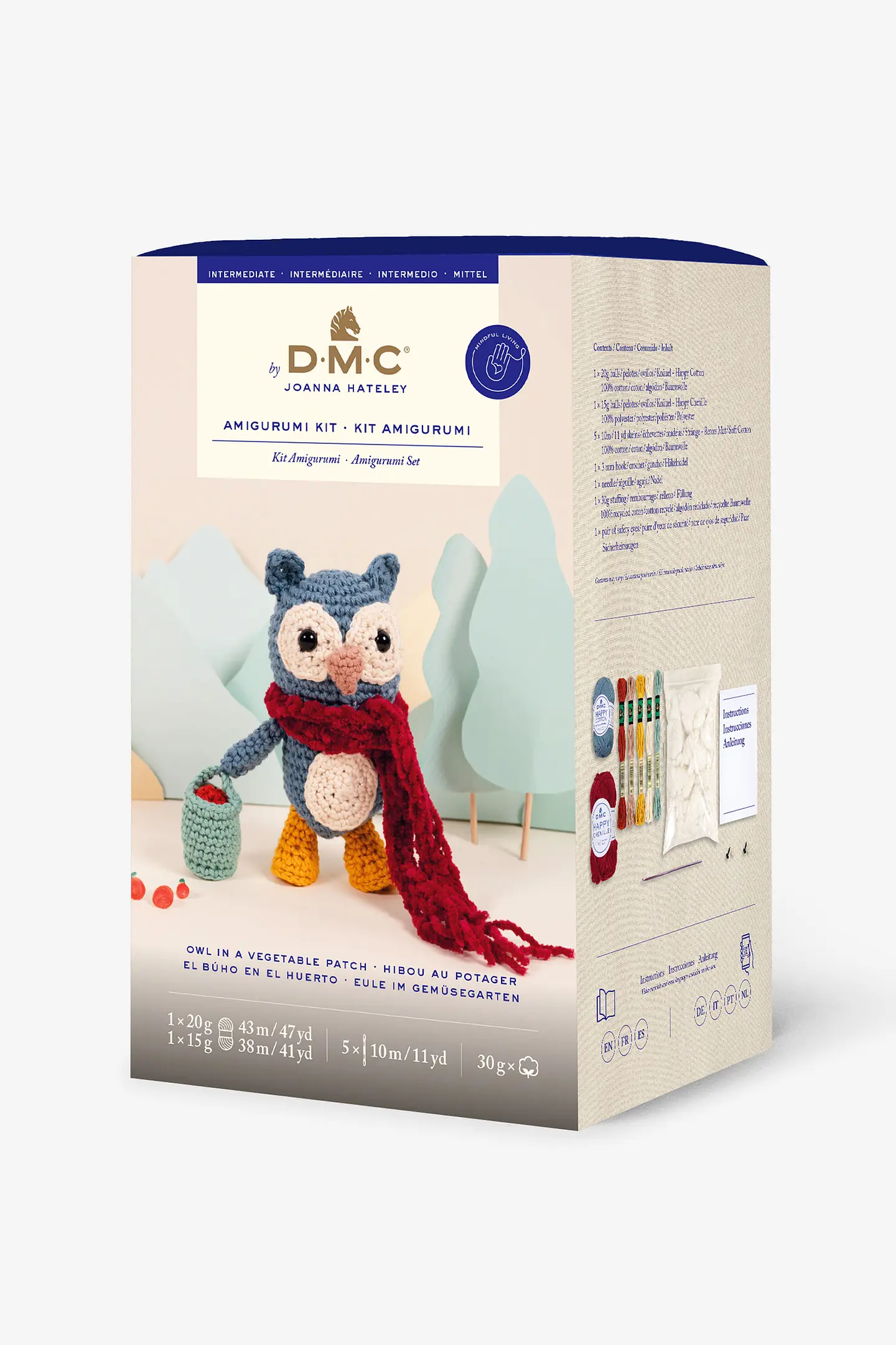 Owl In A Vegetable Patch by Joanna Hateley Intermediate Amigurumi