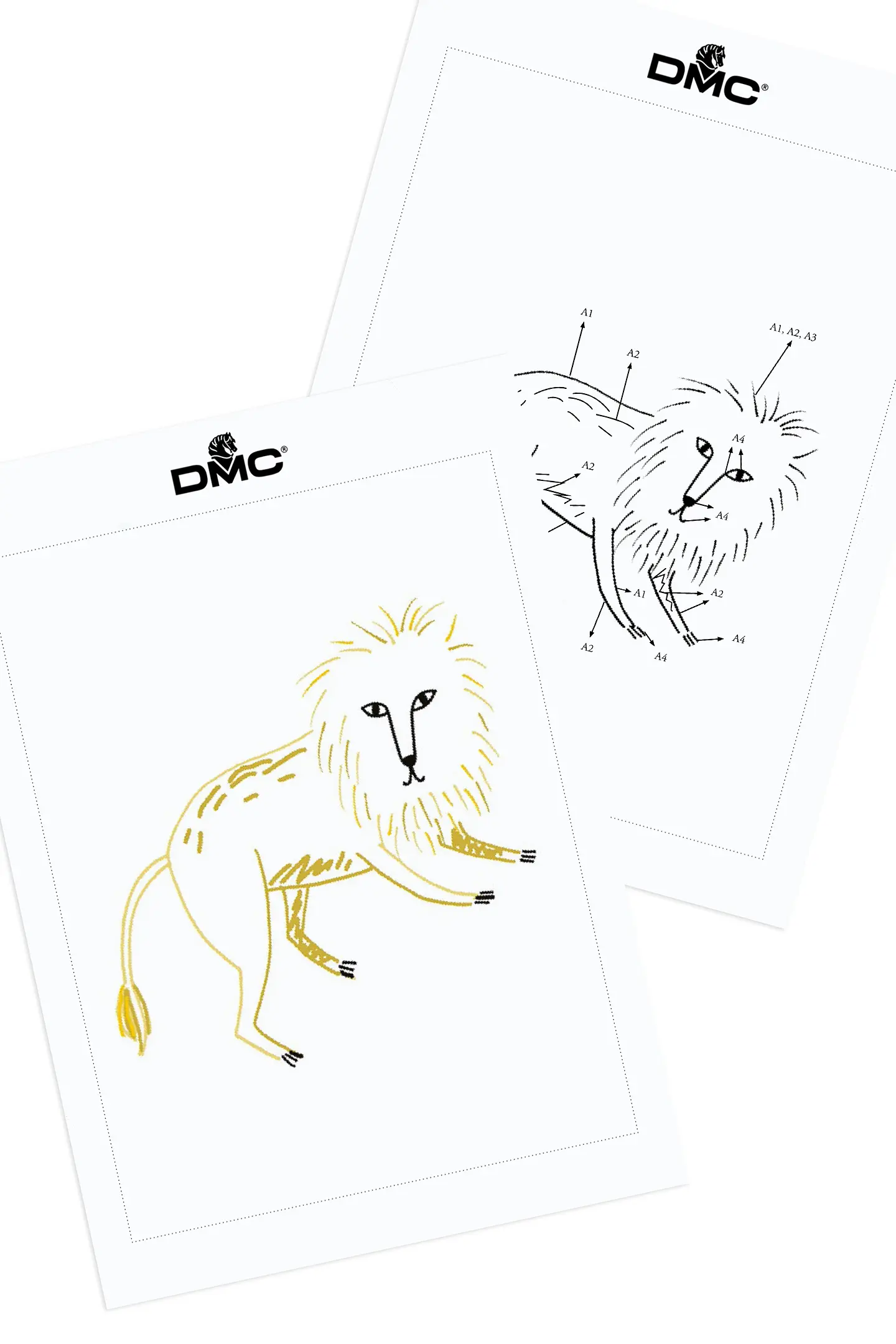 The Leo Embroidery Pattern