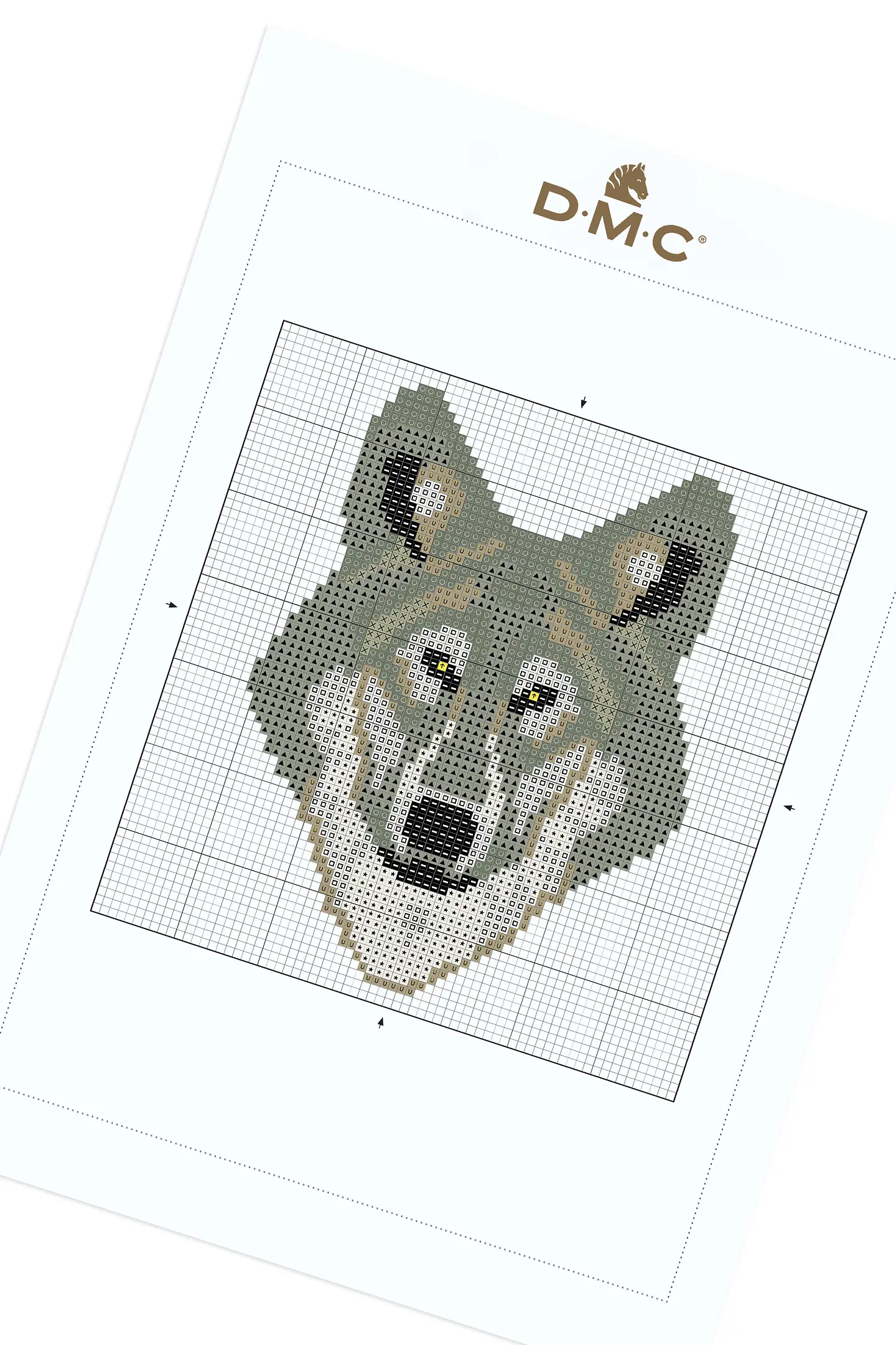 Wolf cross-stitch Pattern