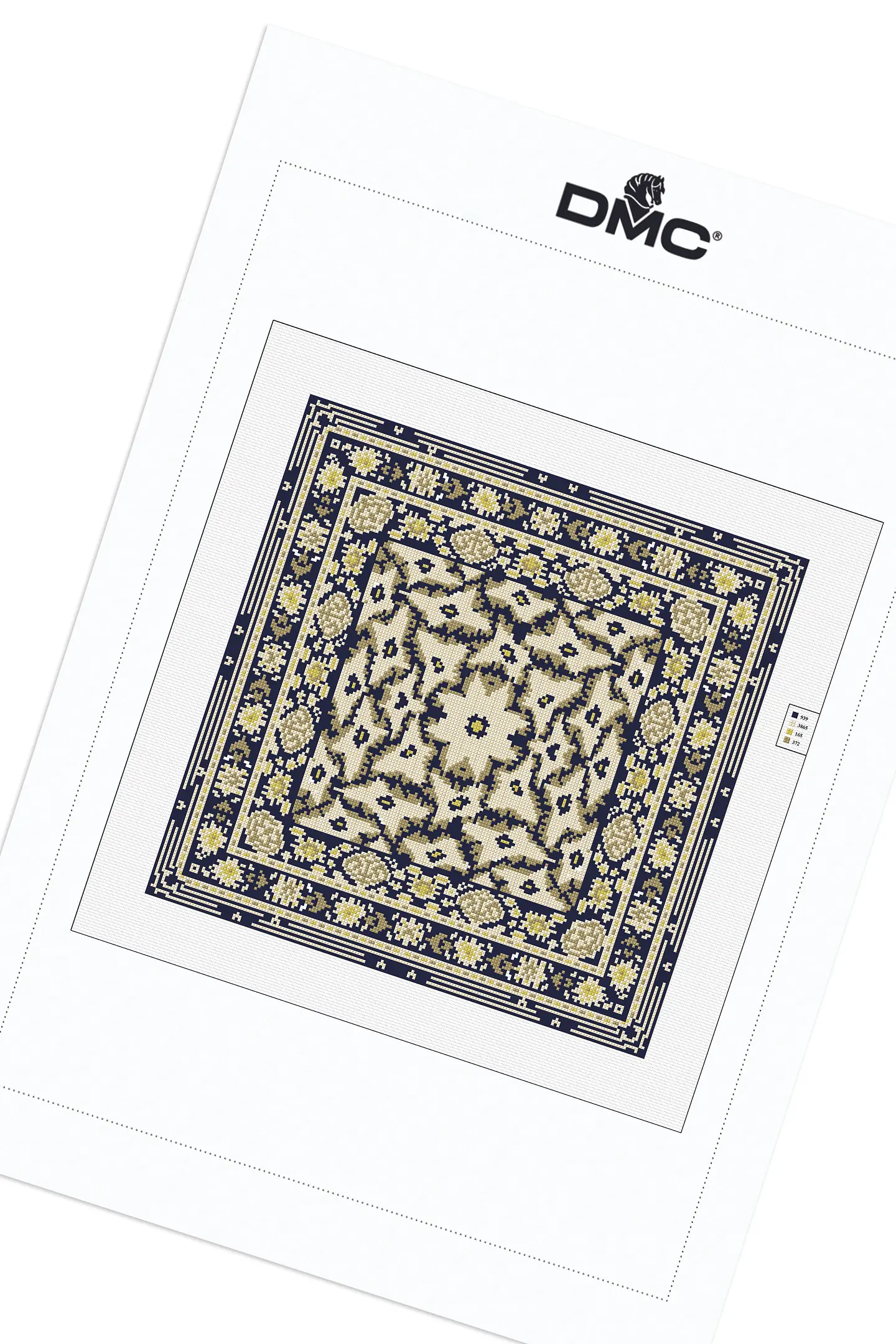 The Turkish Tile Cross Stitch Pattern