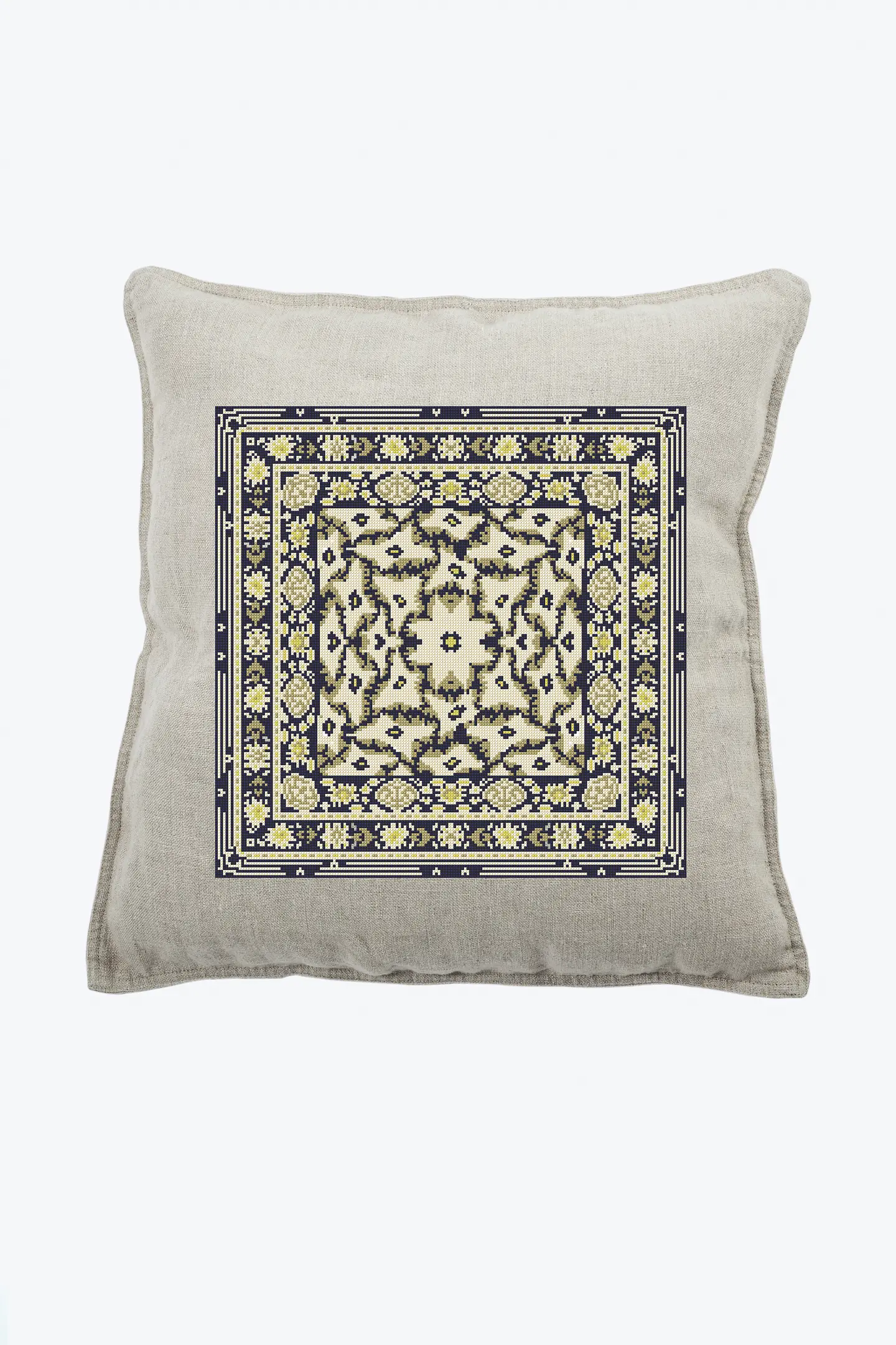 The Turkish Tile Cross Stitch Pattern