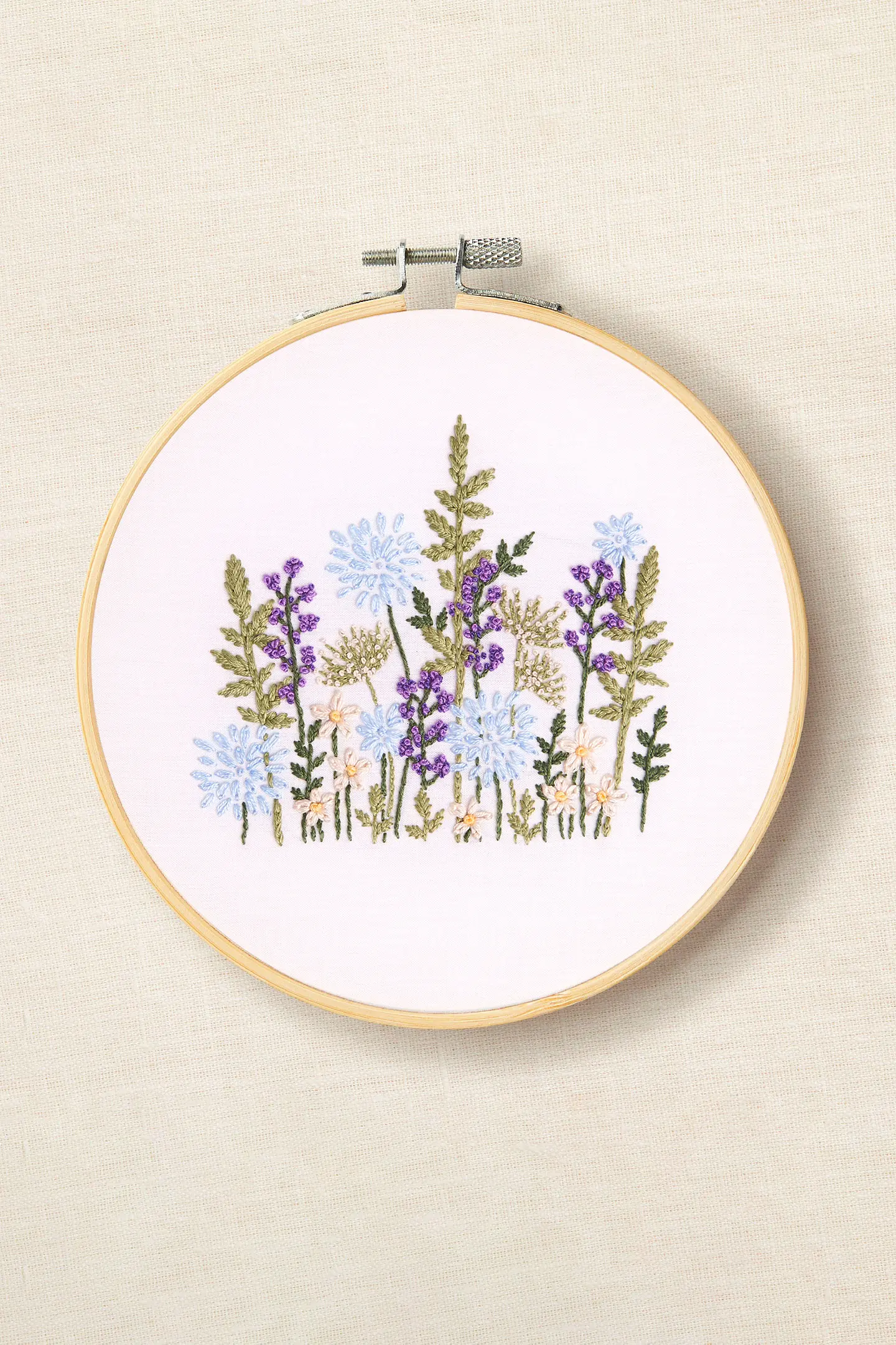 Wild Blooms by Jenni Davis Intermediate Embroidery Kit
