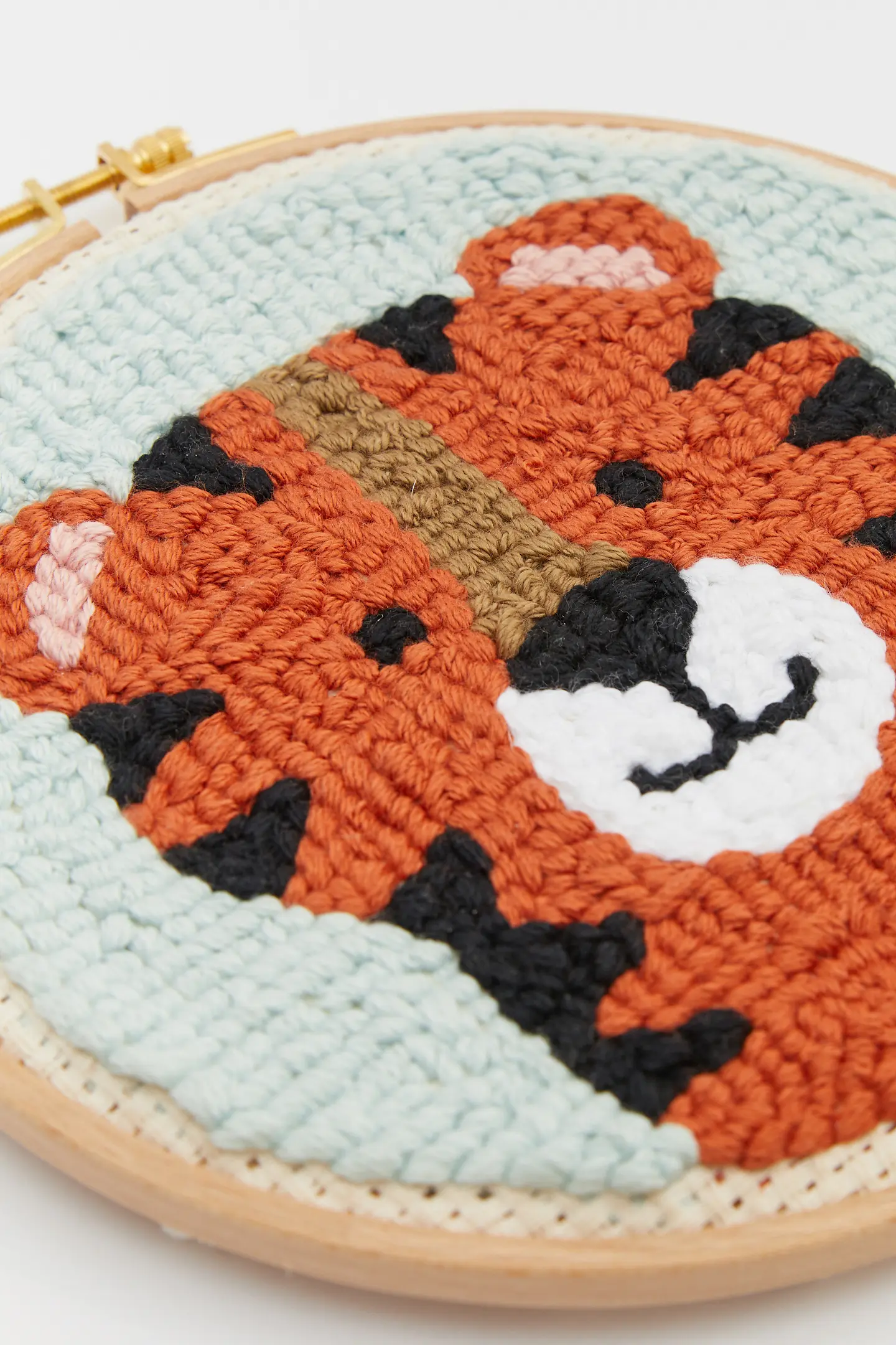 Punch Needle Animals - Tiger