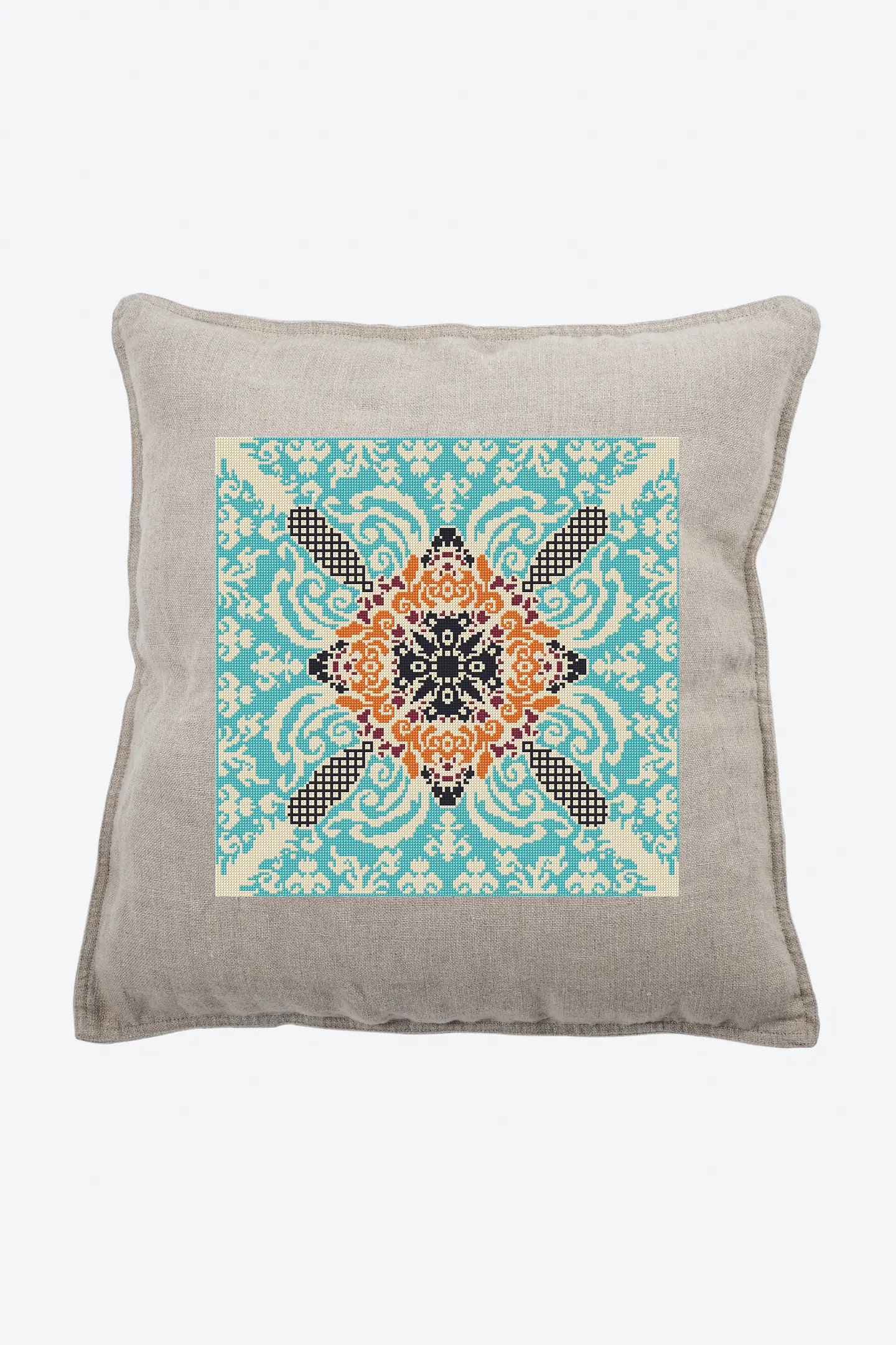 The Moroccan Tile Cross Stitch Pattern