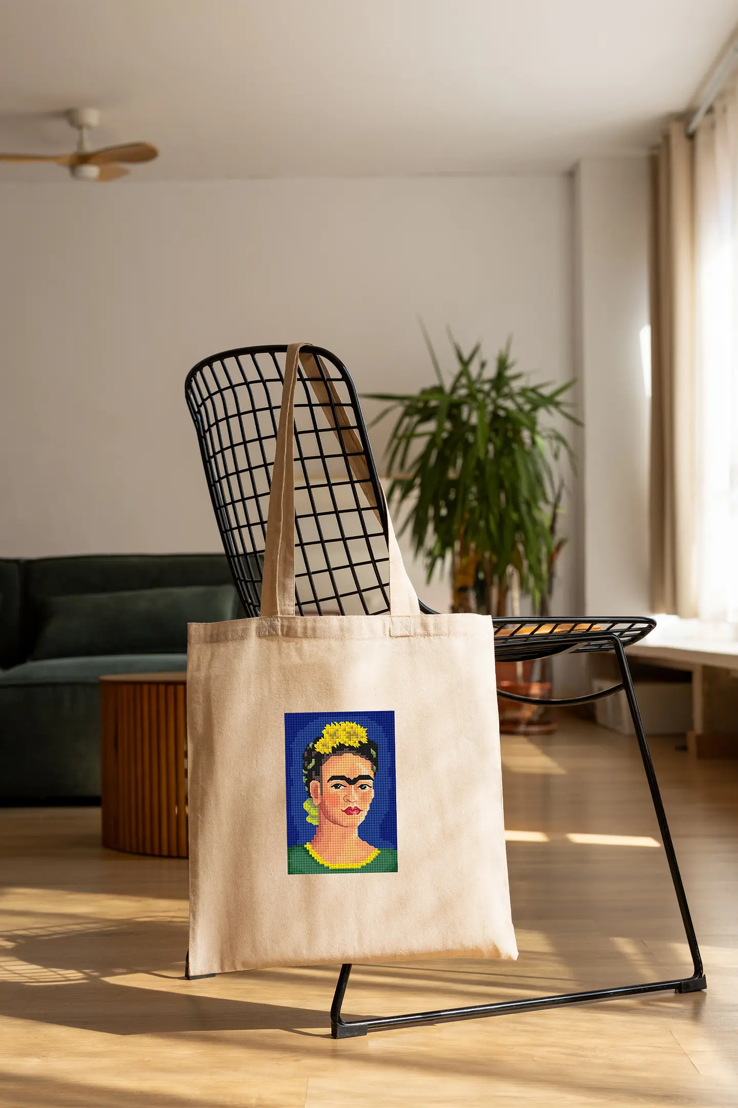 The Frame by Frida Kahlo - Mini Intermediate Cross Stitch Pattern