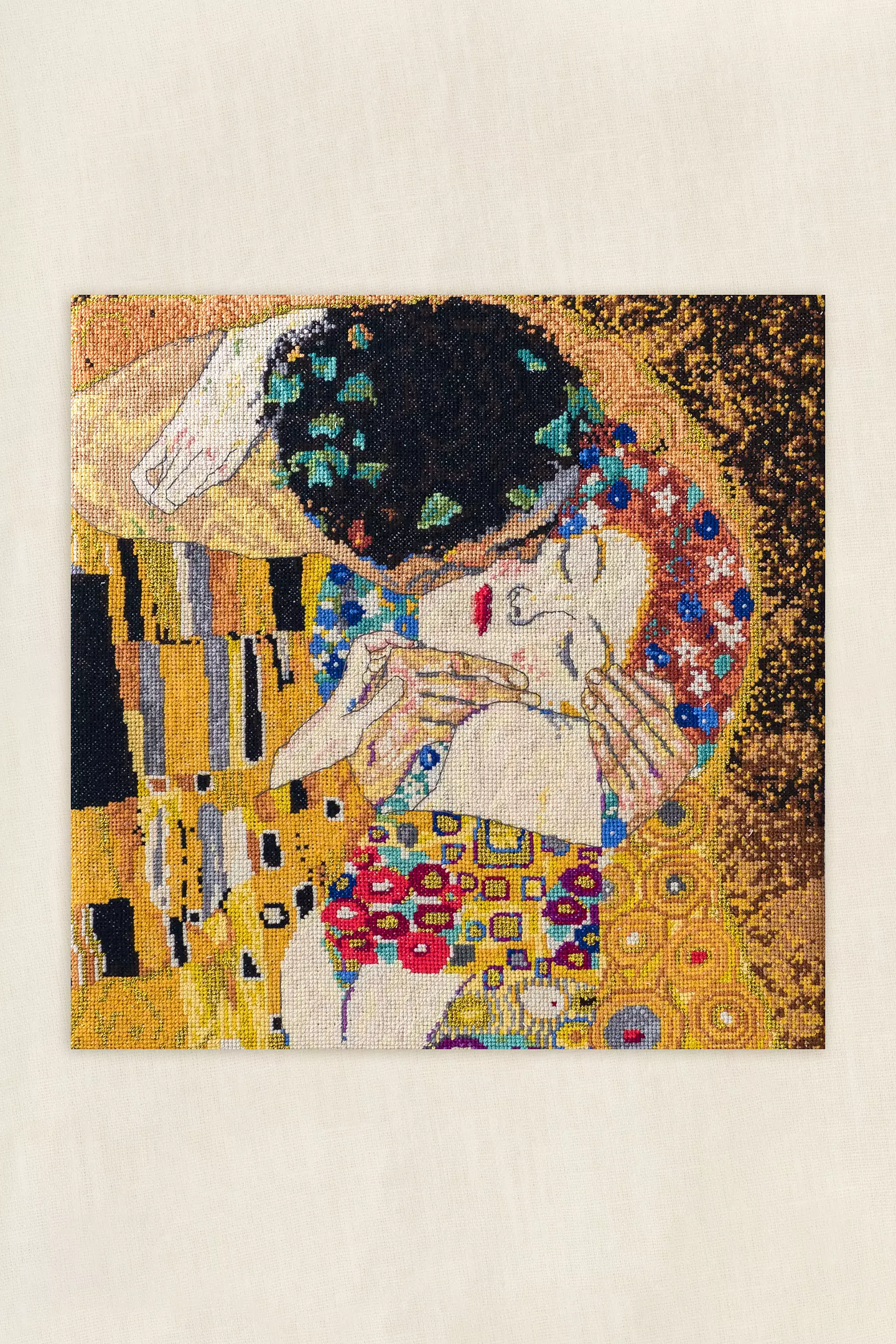 クリムト クロスステッチキット Klimt THE KISS - DMC