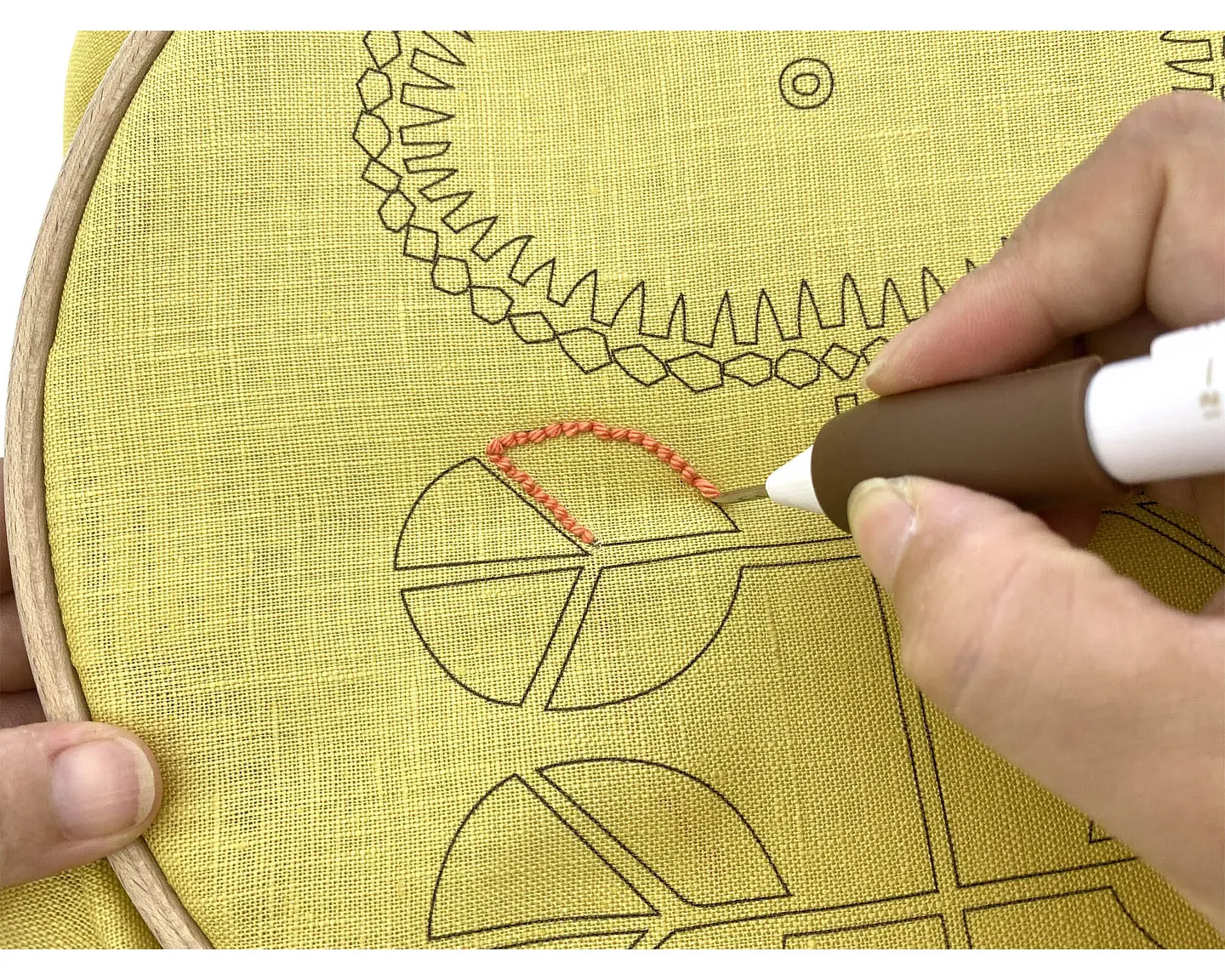 DMC×点と線模様制作所 パンチニードルキット - マルイハナ