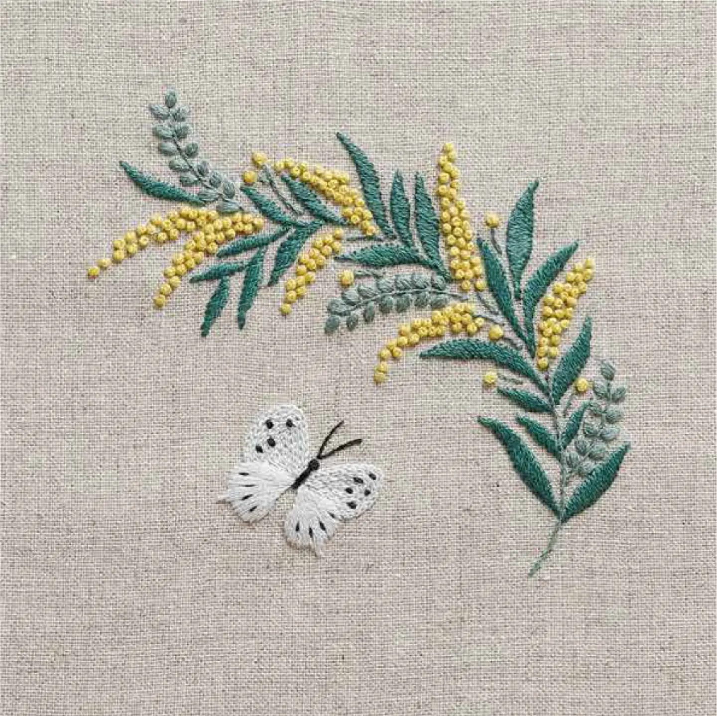 JPT27 樋口愉美子「ミモザ」刺繍キット