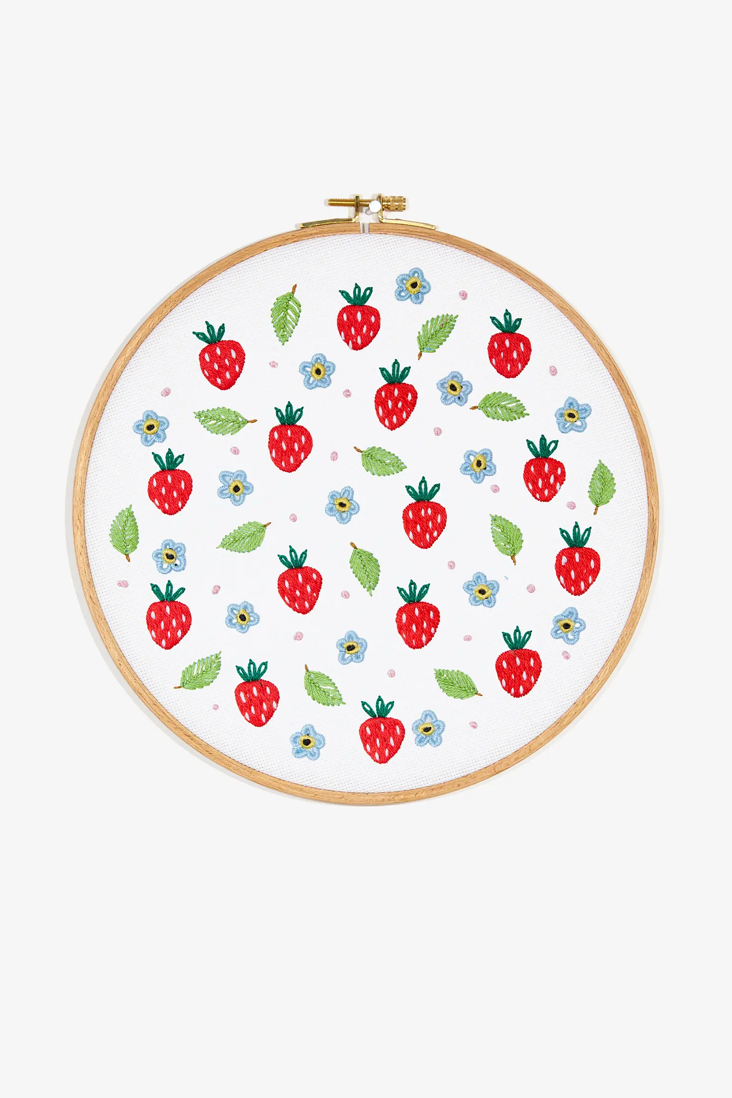 ストロベリー - 刺繍図案（初級）