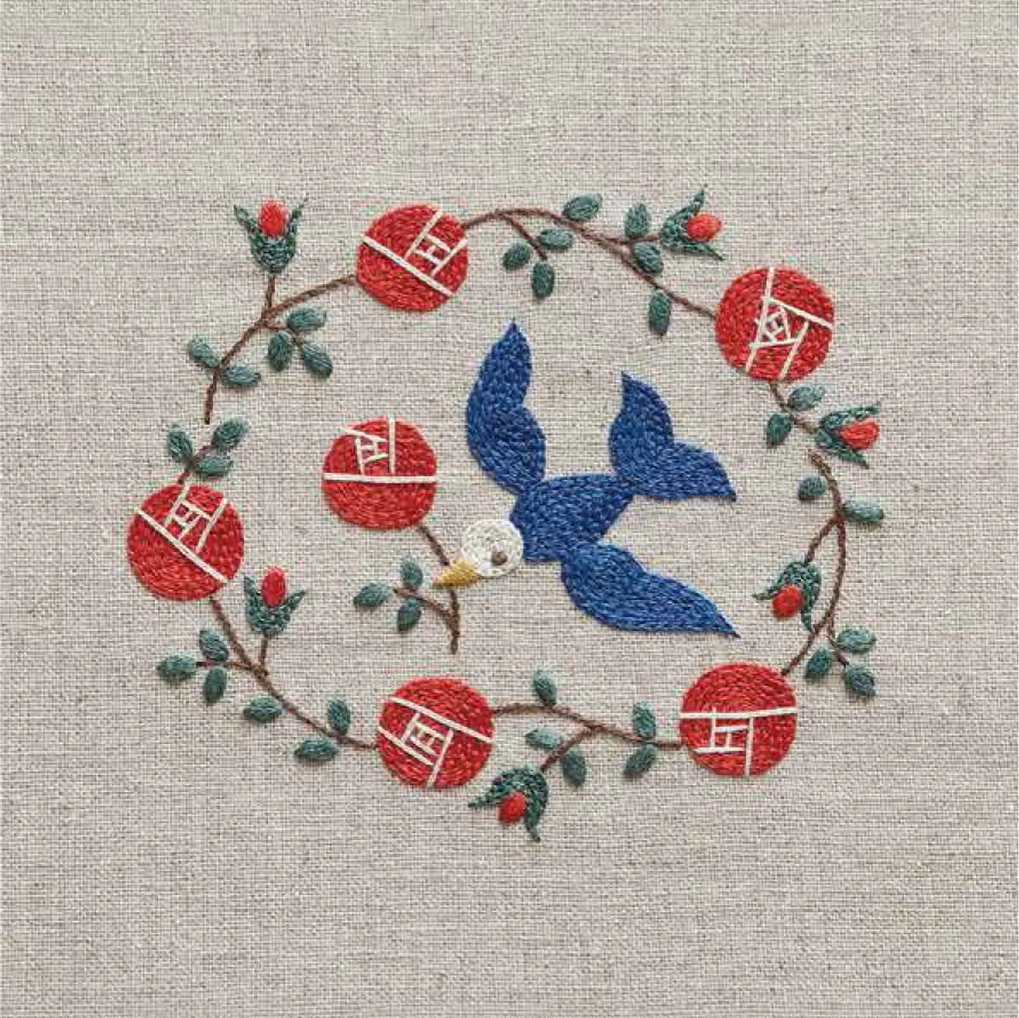 JPT29 樋口愉美子「バラ」刺繍キット