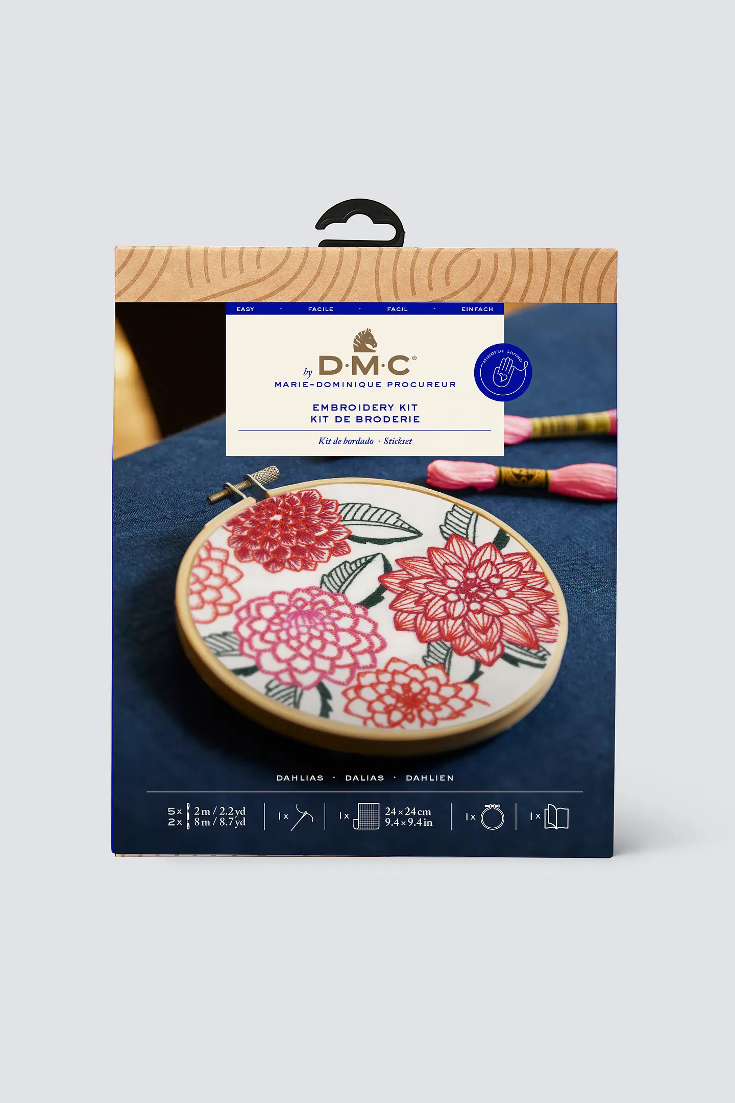 ダリア by Marie-Dominique Procureur 刺繍キット