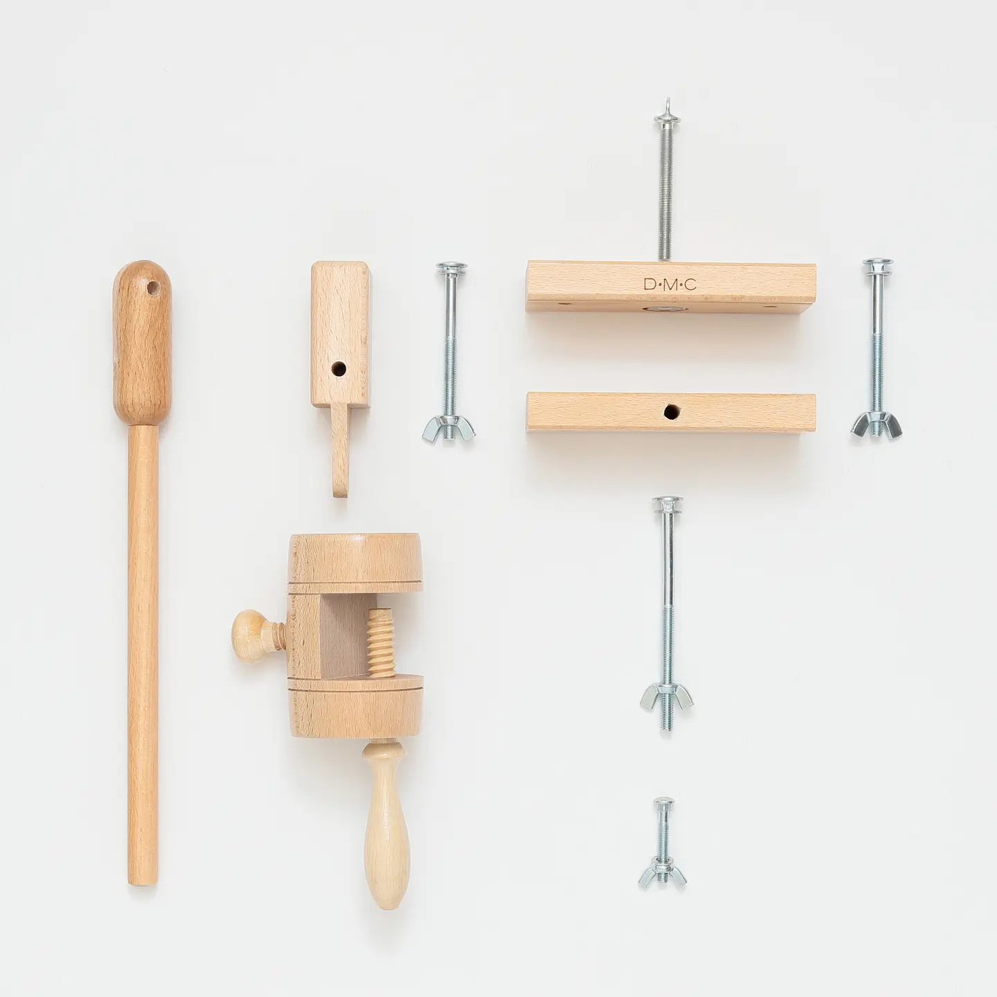 クランプ(万力)式 刺繍枠スタンド