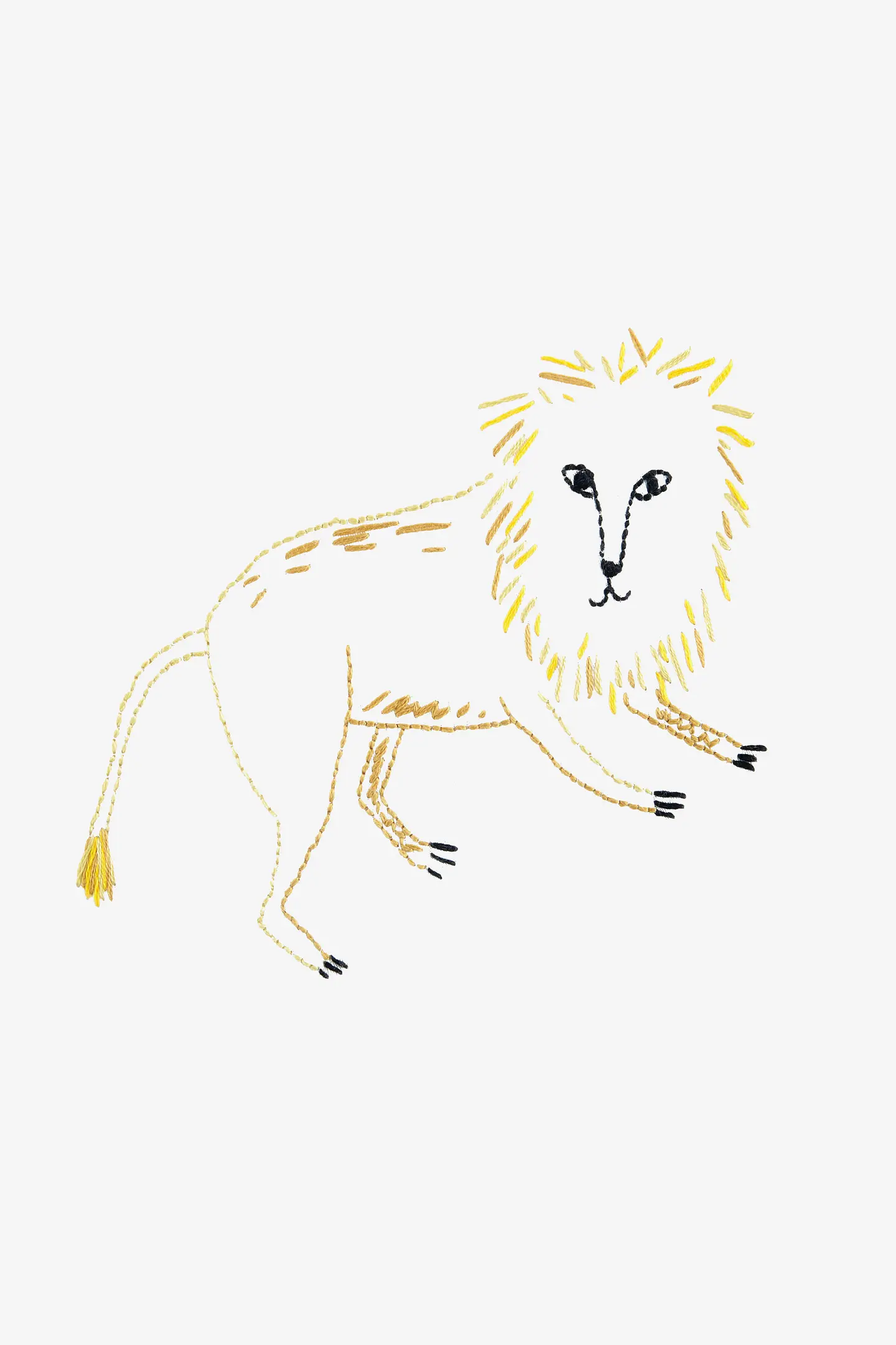 The Leo Embroidery Pattern