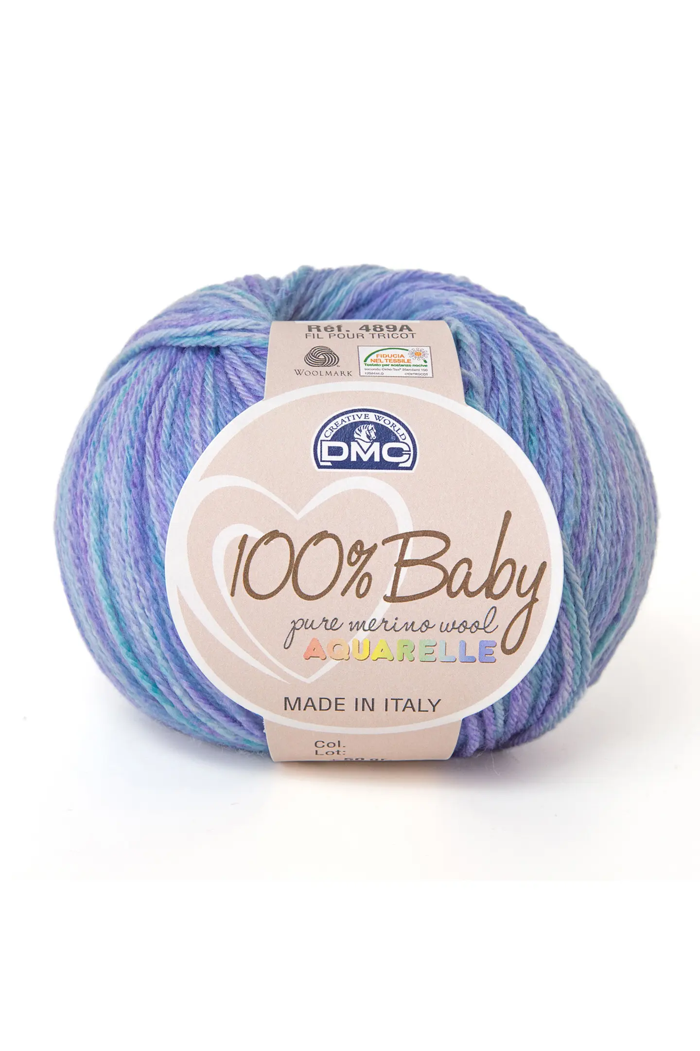 Laine Imitation Fourrure AC009 - 100g - Pour Tricot/crochet - Douceur Bébé - Polyester/nylon