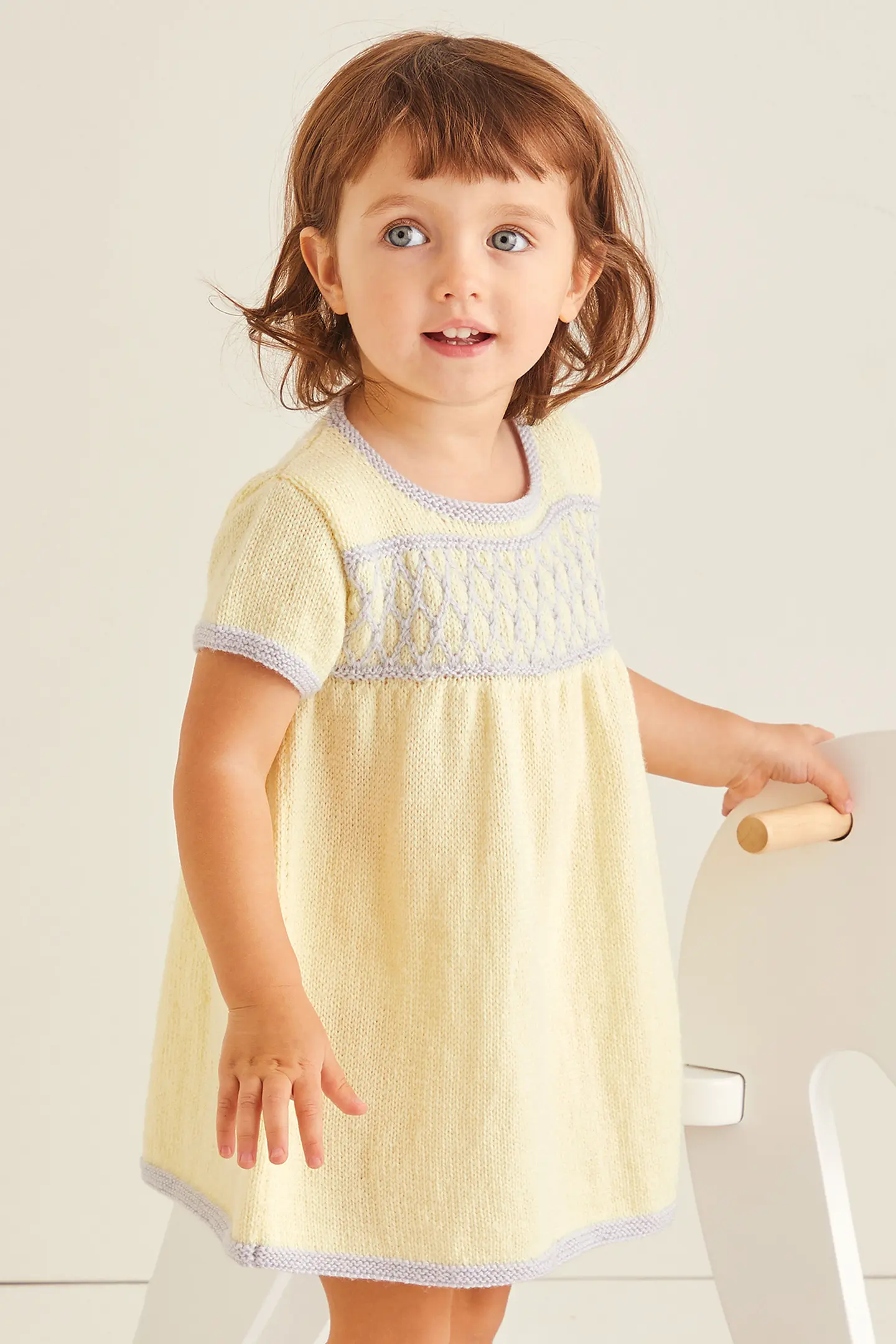 Baby Dress & Tunic Top Intermediate Knitting Pattern