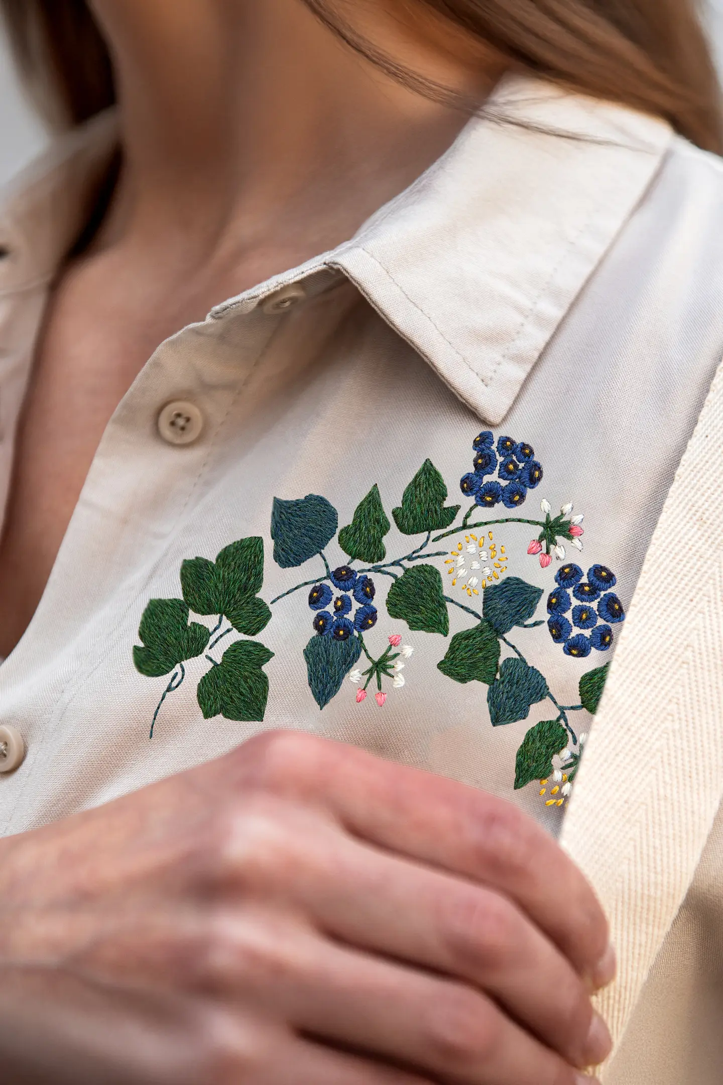 アイビー - 刺繍図案（初級）