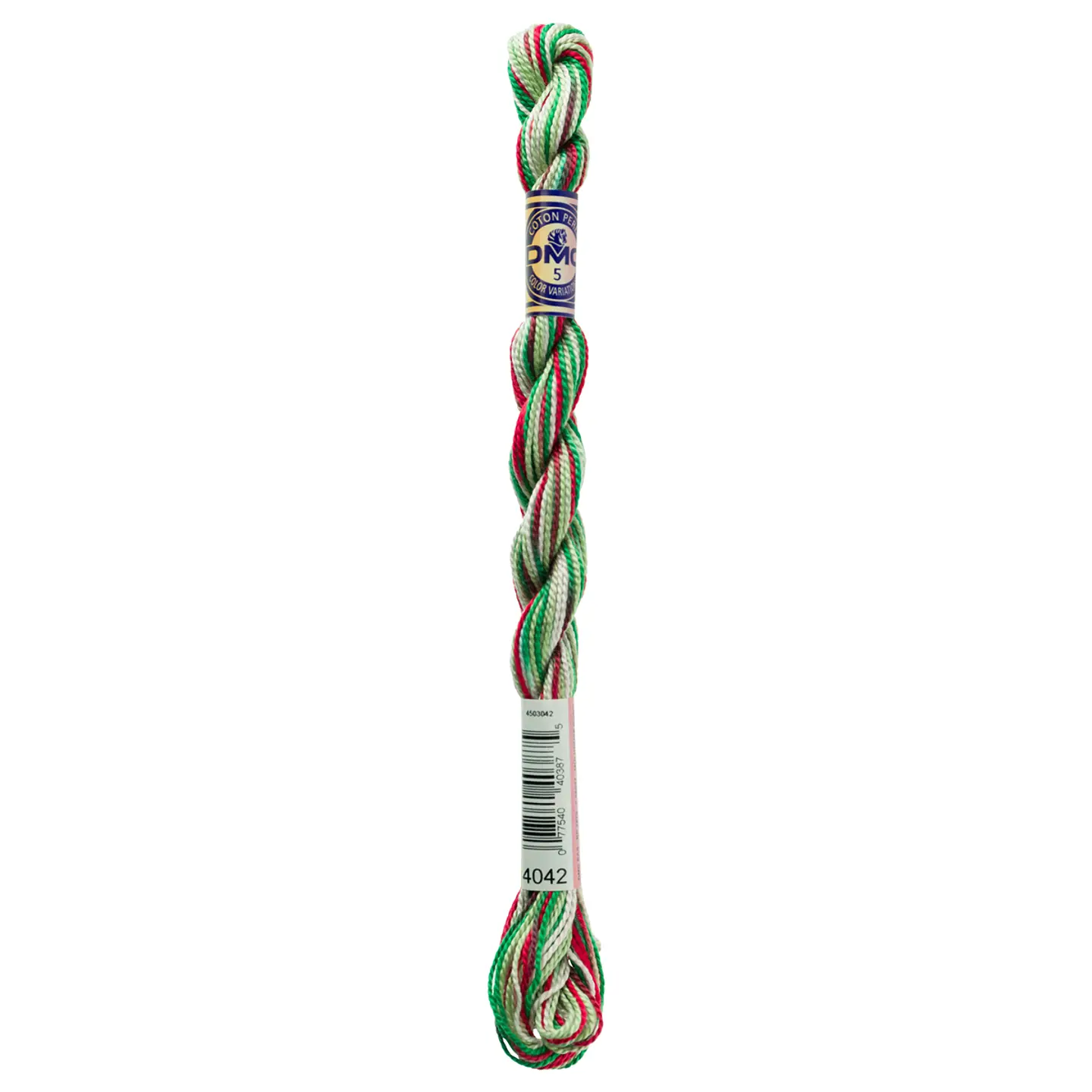 DMC Filato Perlato Di Cotone N° 5 - Matassa 27 Metri, Colore Variabile 415, Per Ricamo E Punto Croce - 2